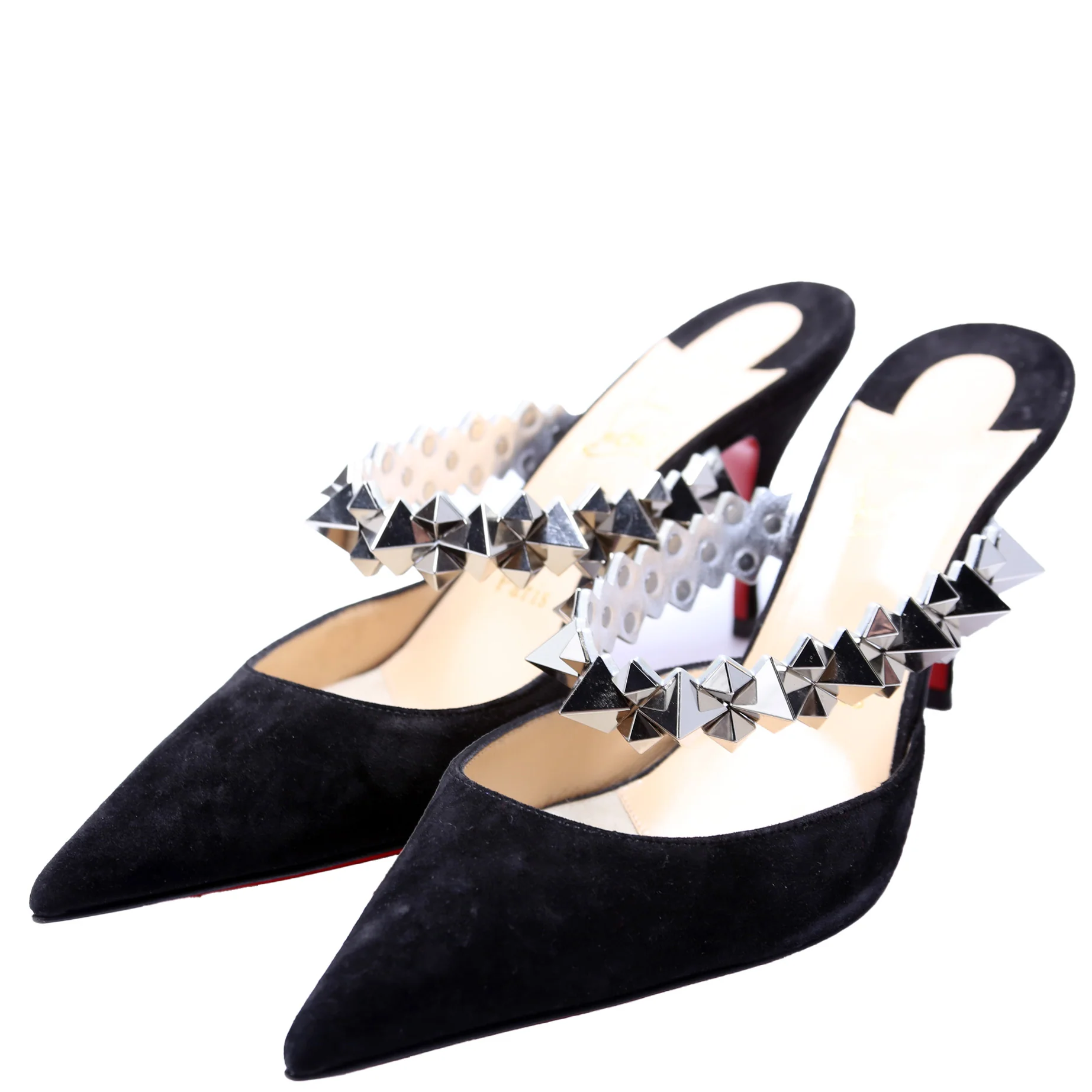 Planet Choc 80MM Suede Mules Size 38