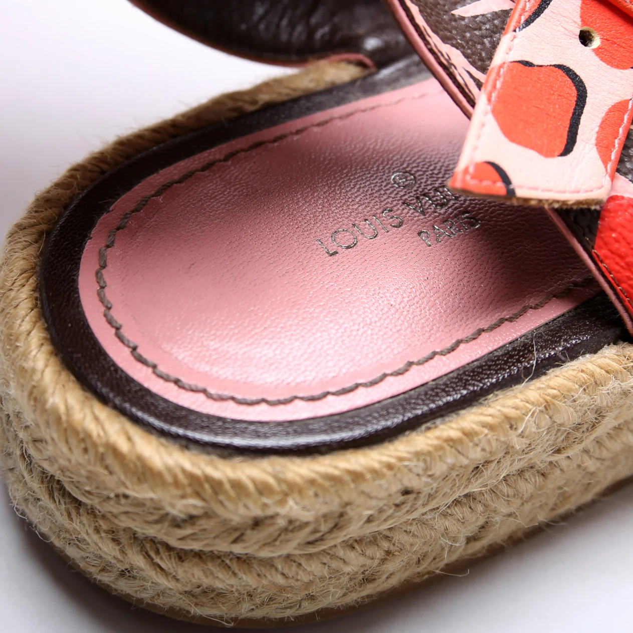 Platform Espadrille Sandals Size 37 - Image 6