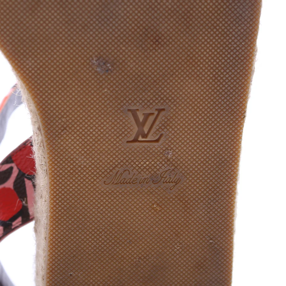 Platform Espadrille Sandals Size 37 - Image 9
