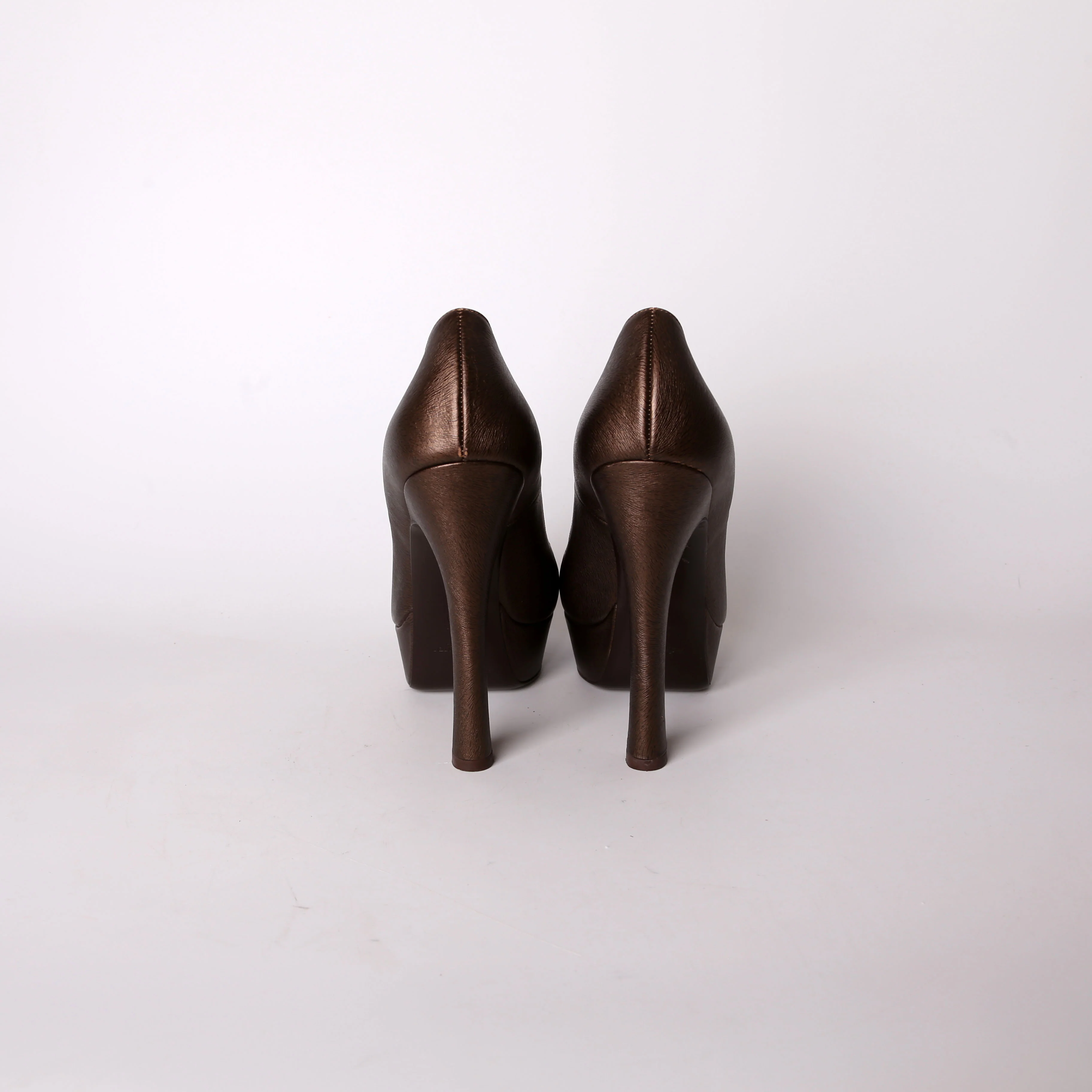 Platform Open-Toe Pumps Size 40 - Image 4
