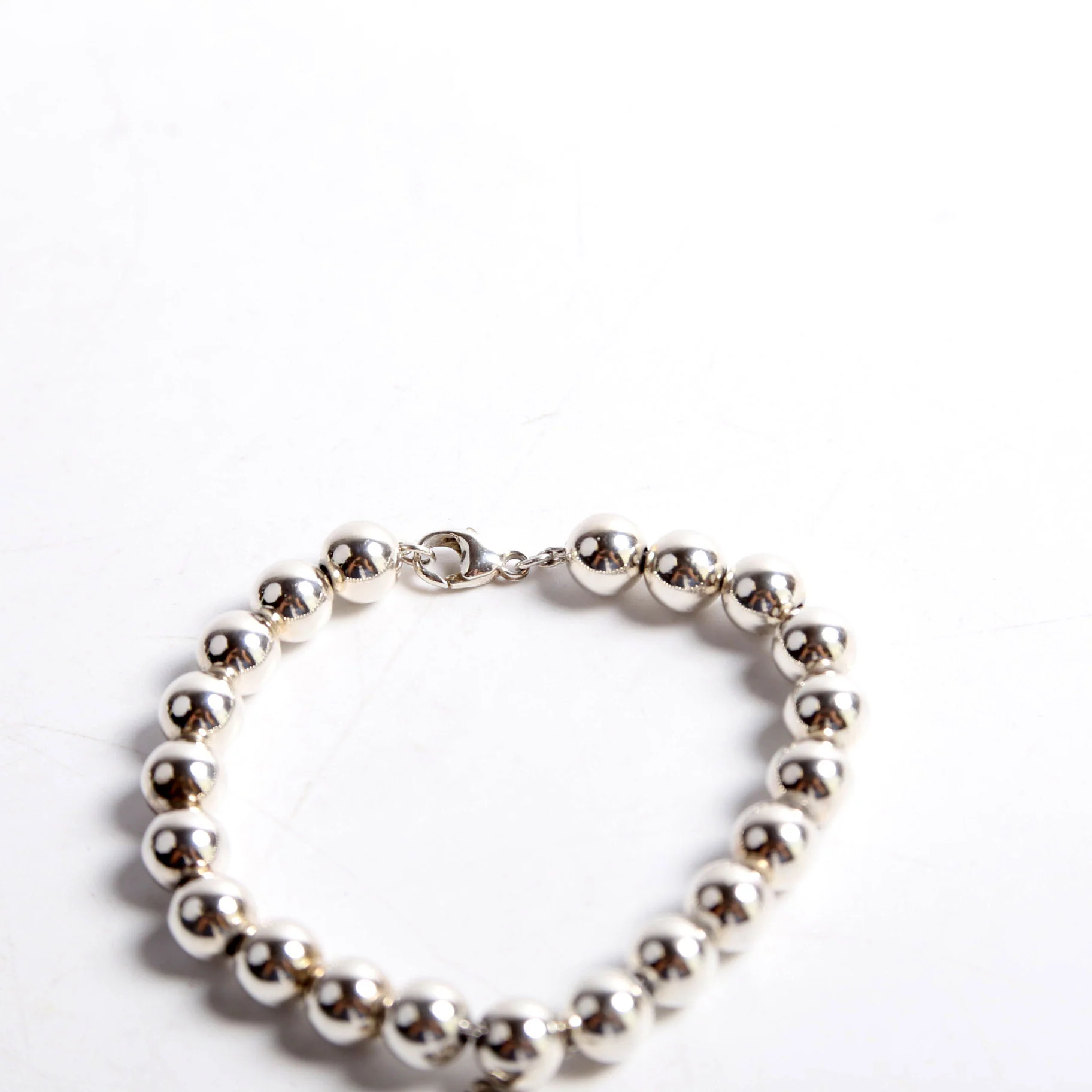 Please Return Heart Beaded Bracelet 925 - Image 2