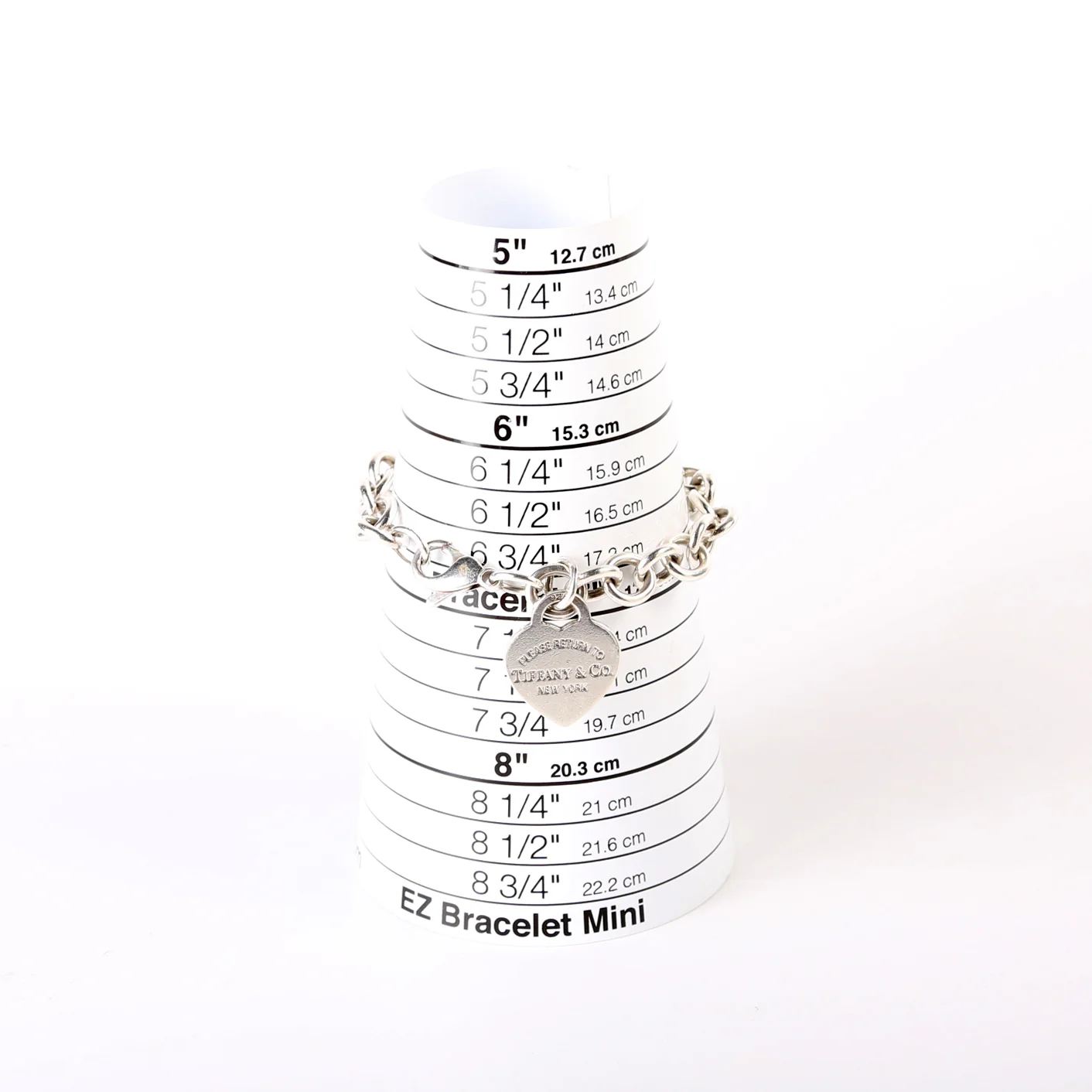 Please Return To Heart Chain Bracelet 925 - Image 6