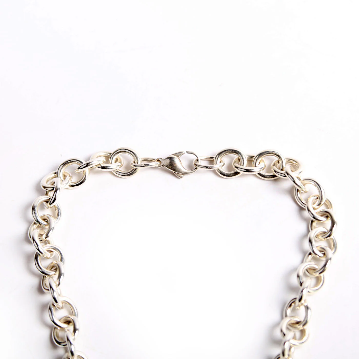 Please Return To Heart Chain Choker 925 - Image 3