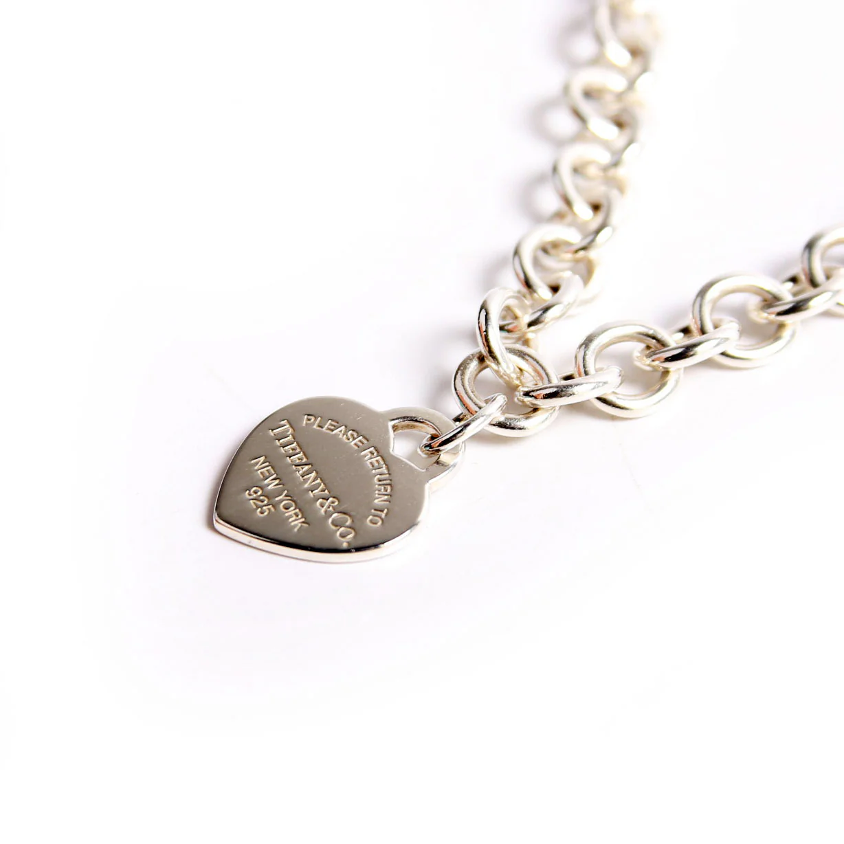 Please Return To Heart Chain Choker 925 - Image 4