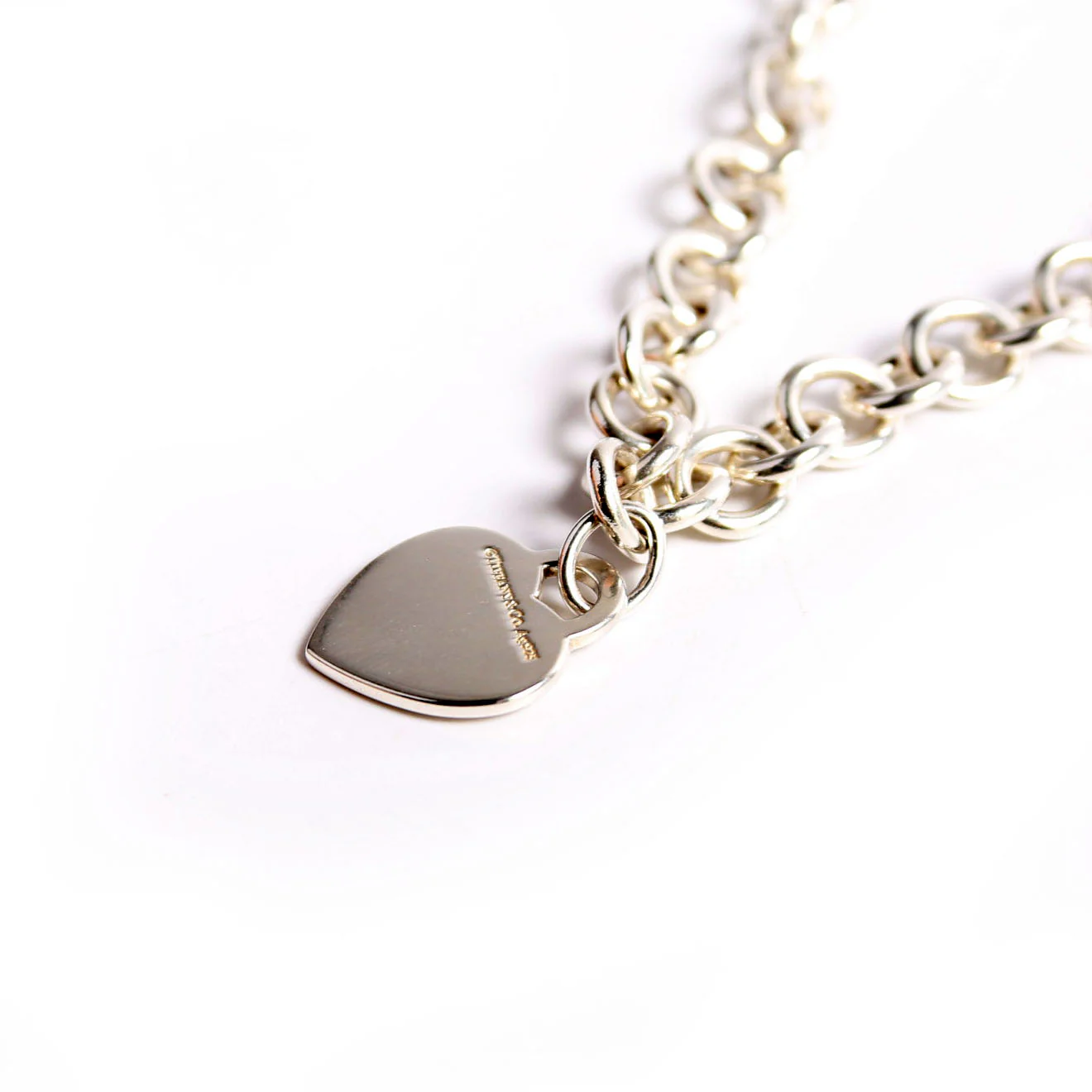 Please Return To Heart Chain Choker 925 - Image 5