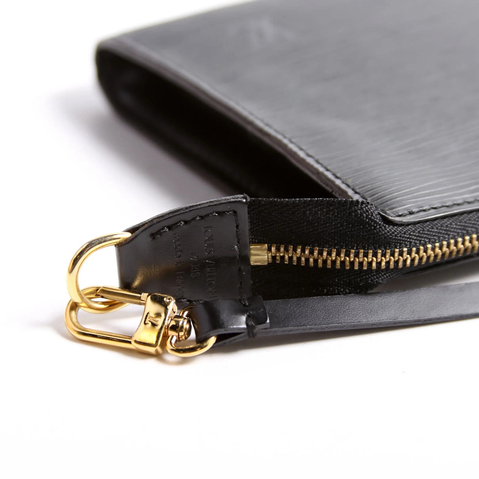 Pochette Accessories Epi Black - Image 8