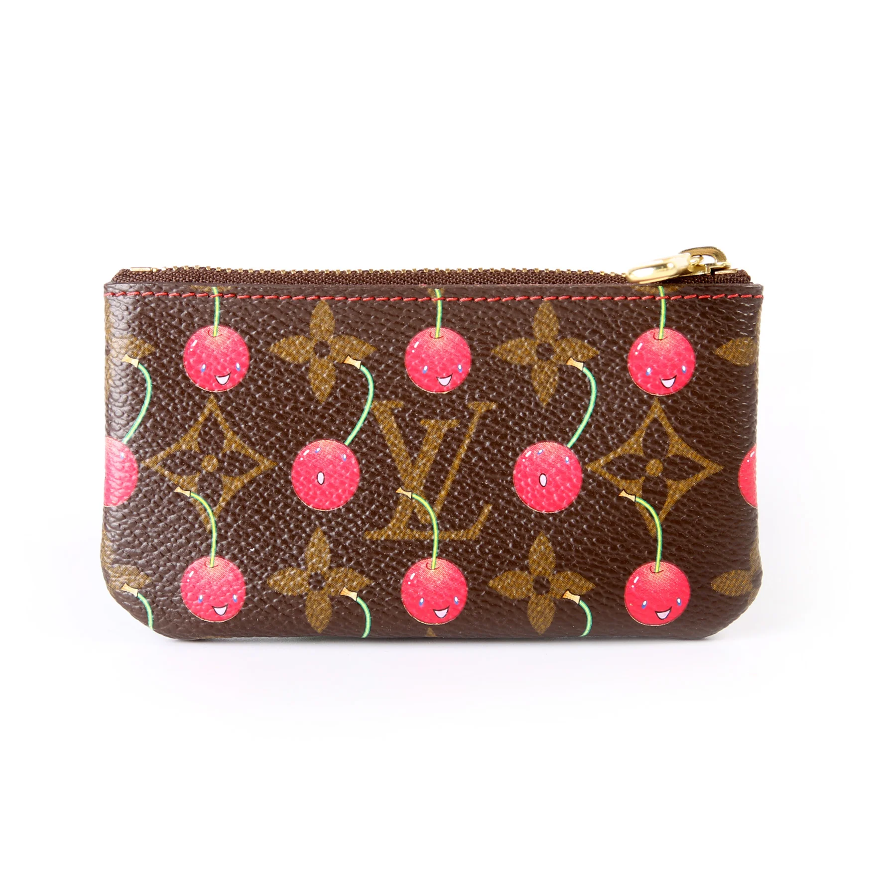 Pochette Cles Cerises Monogram - Image 2