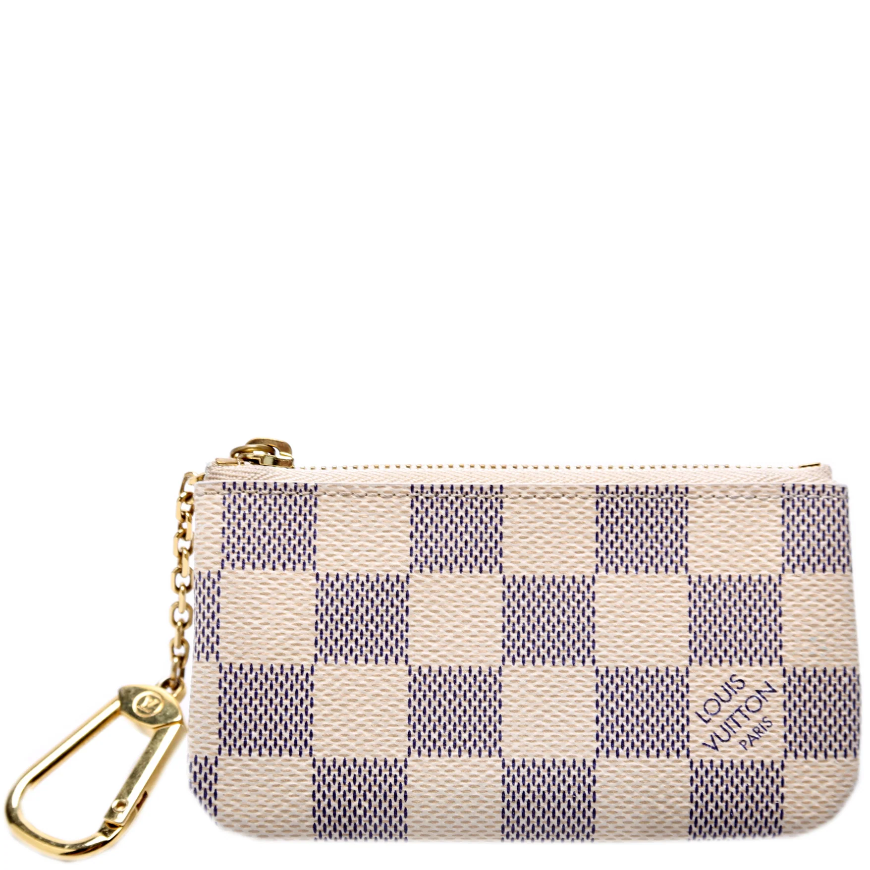 Pochette Cles Damier Azur