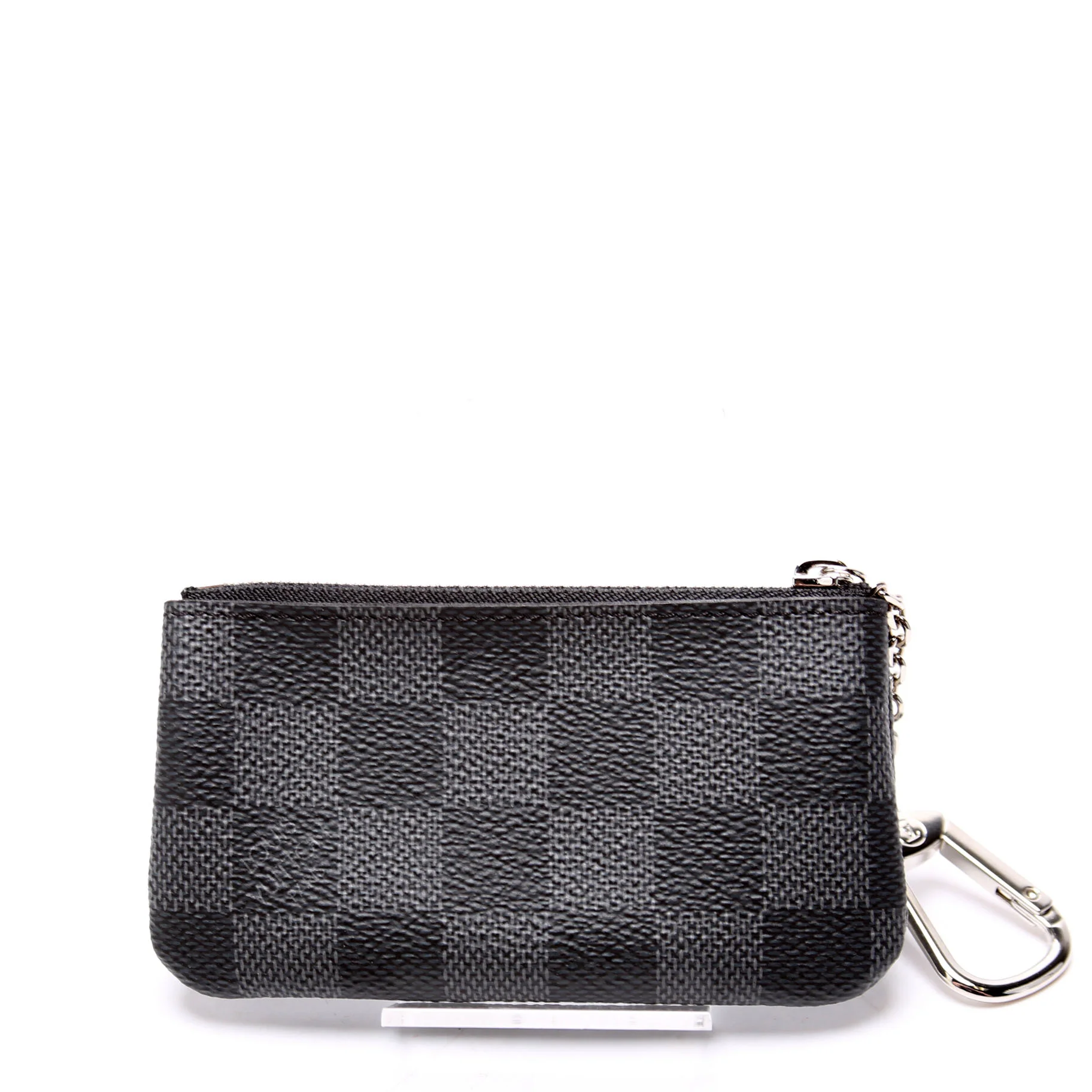 Pochette Cles Damier Graphite - Image 3