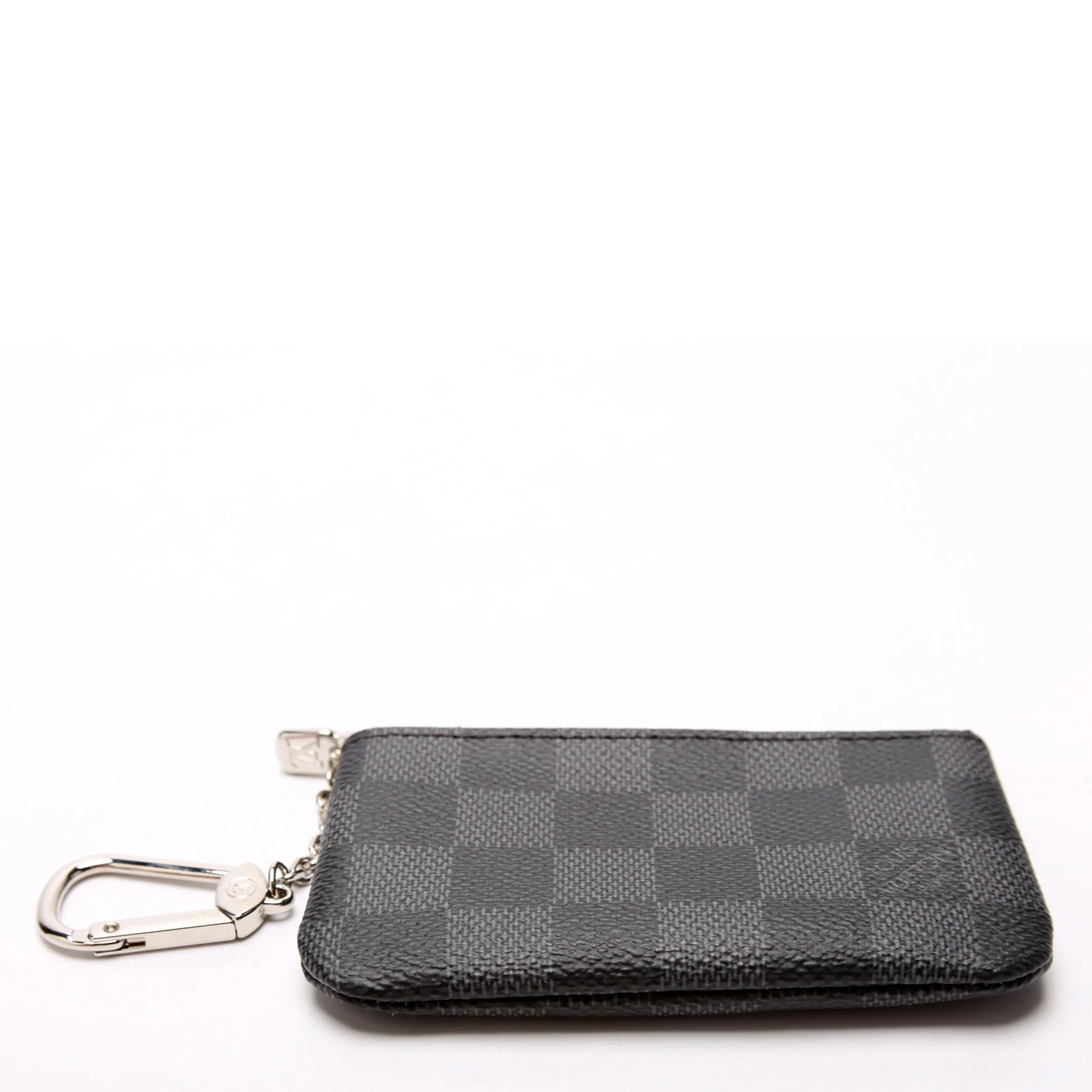 Pochette Cles Damier Graphite - Image 4