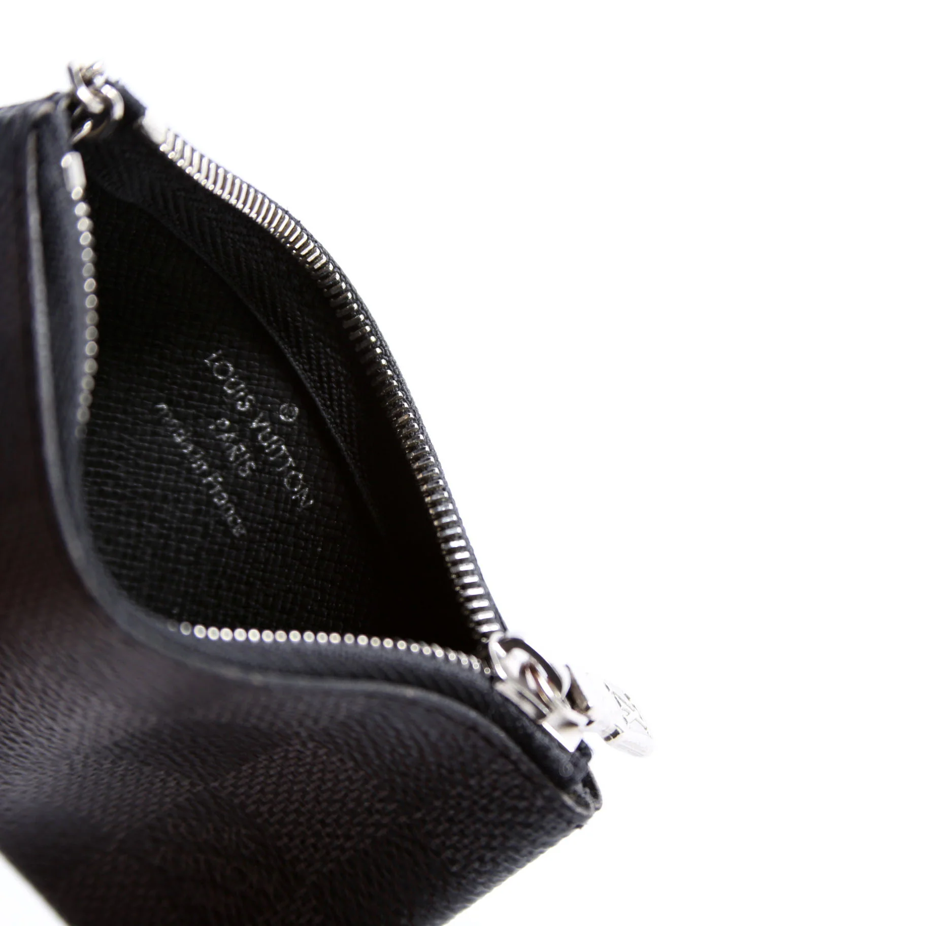 Pochette Cles Damier Graphite - Image 7