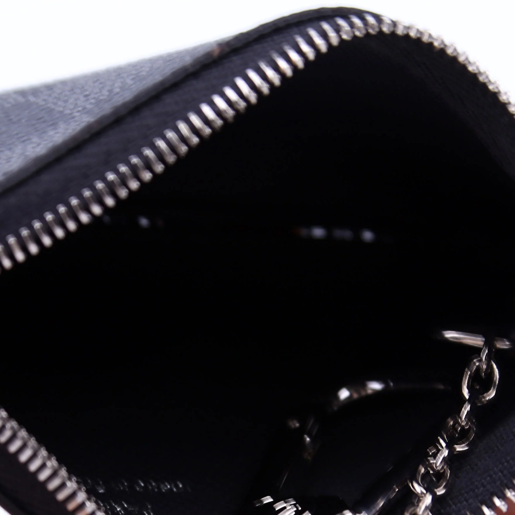 Pochette Cles Damier Graphite - Image 10