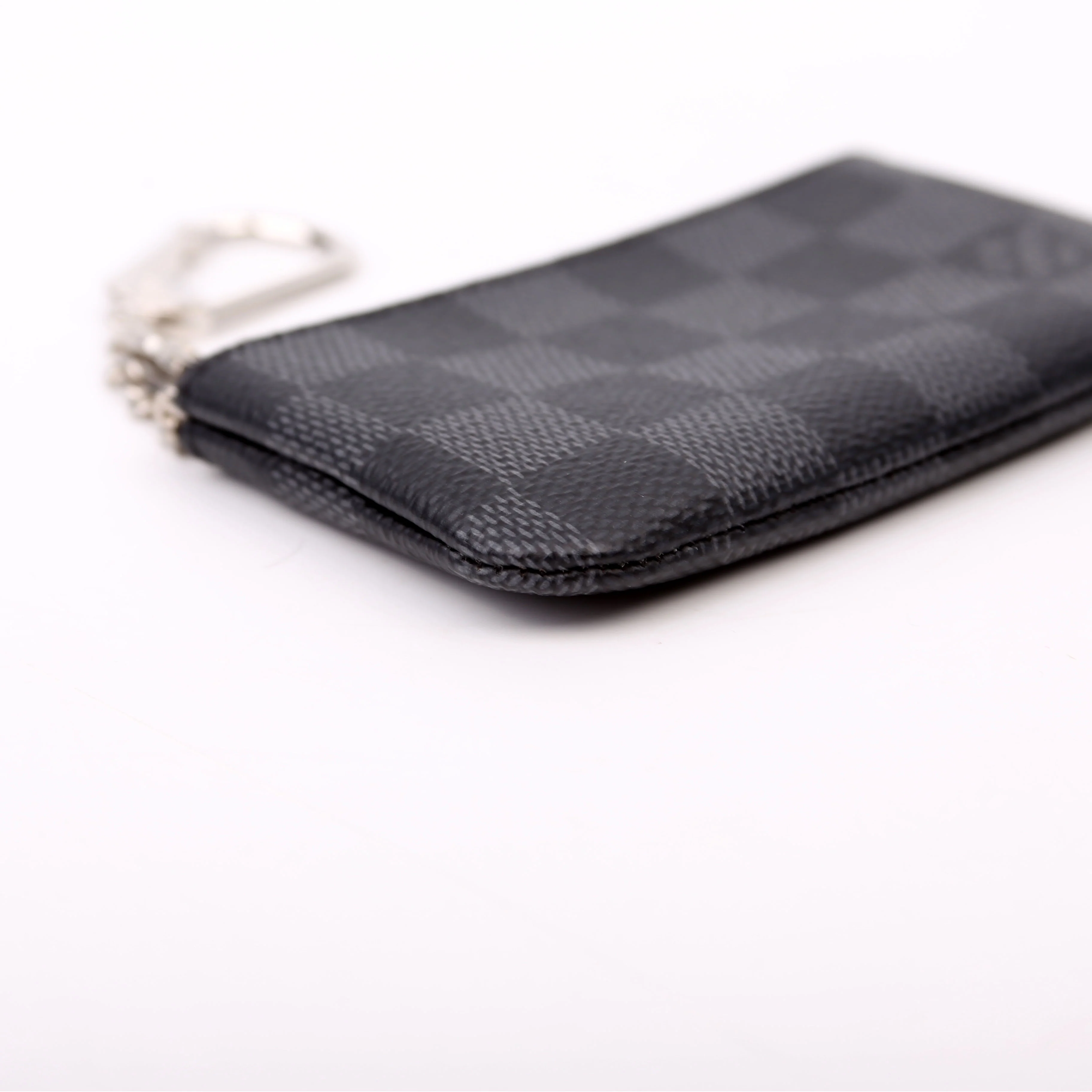 Pochette Cles Damier Graphite - Image 5
