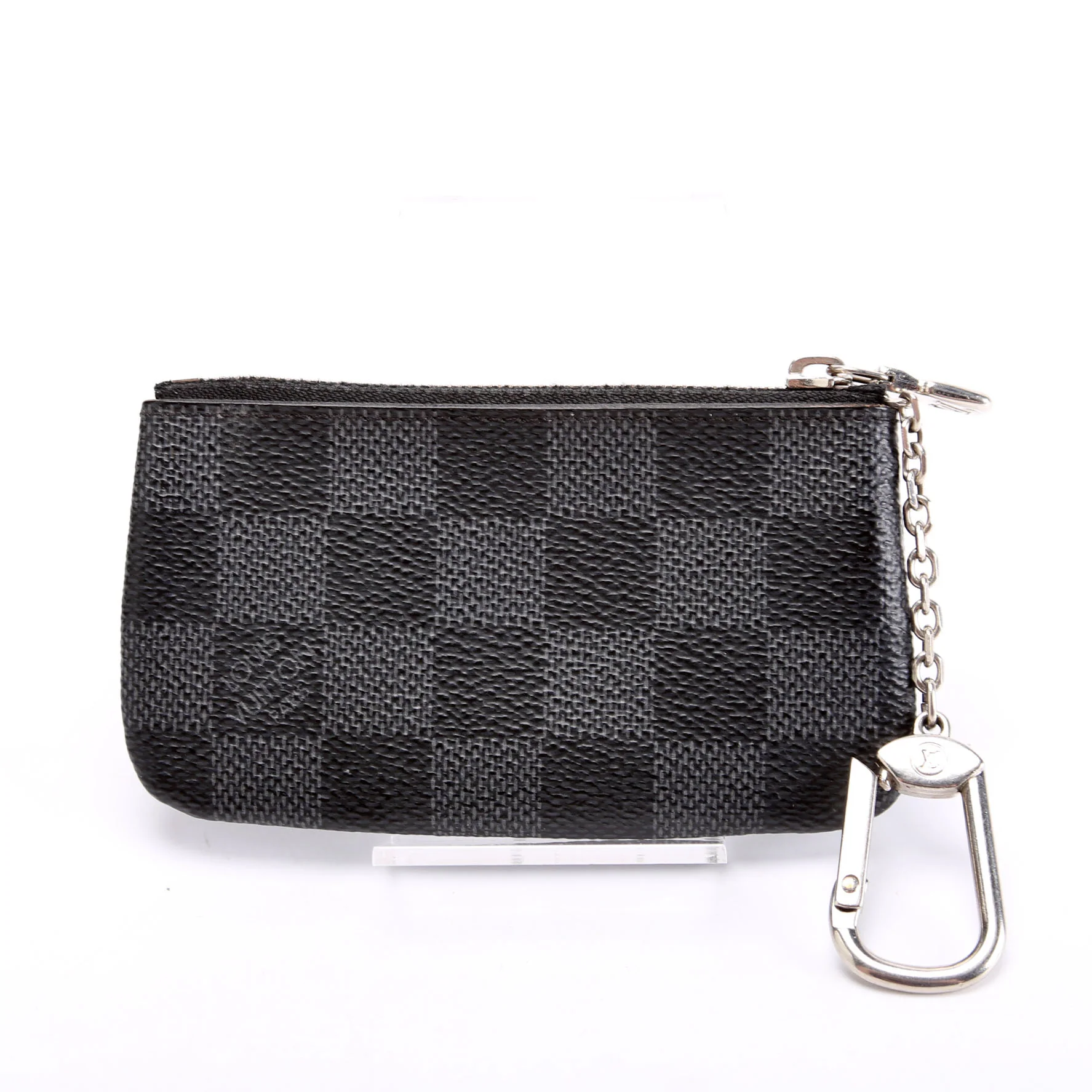 Pochette Cles Damier Graphite - Image 3