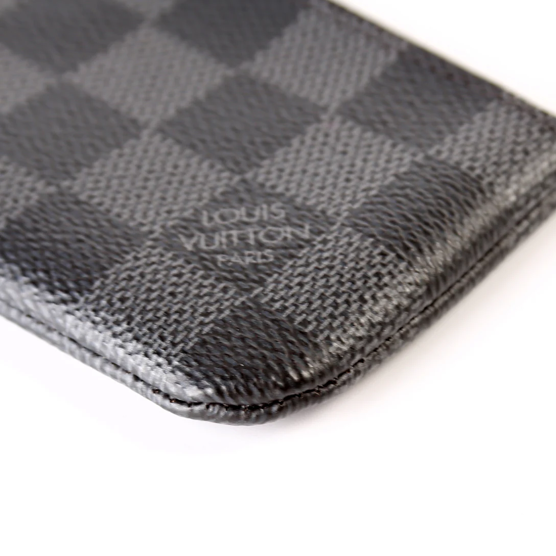 Pochette Cles Damier Graphite - Image 7