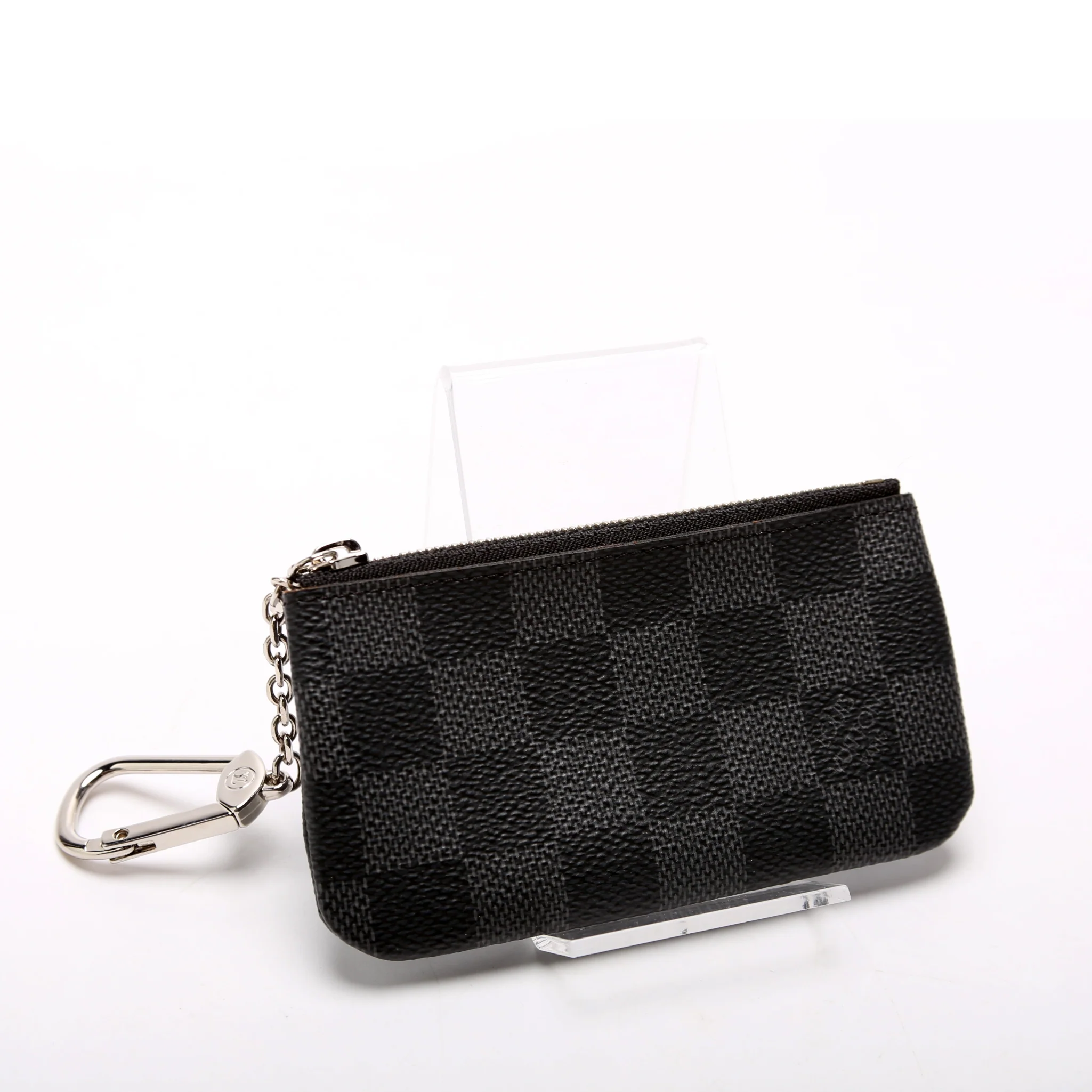 Pochette Cles Damier Graphite - Image 2