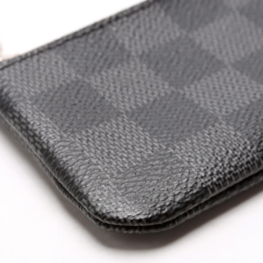 Pochette Cles Damier Graphite - Image 5