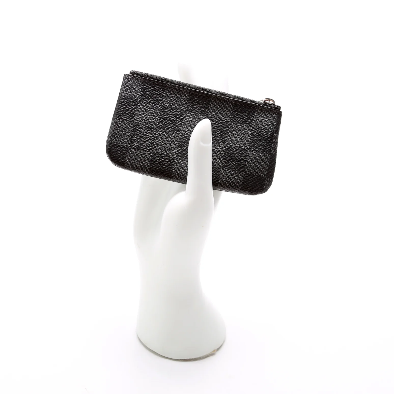 Pochette Cles Damier Graphite - Image 8