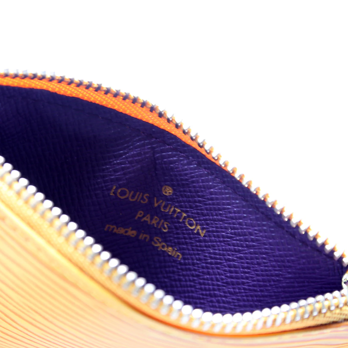 Pochette Cles Epi Yellow - Image 7