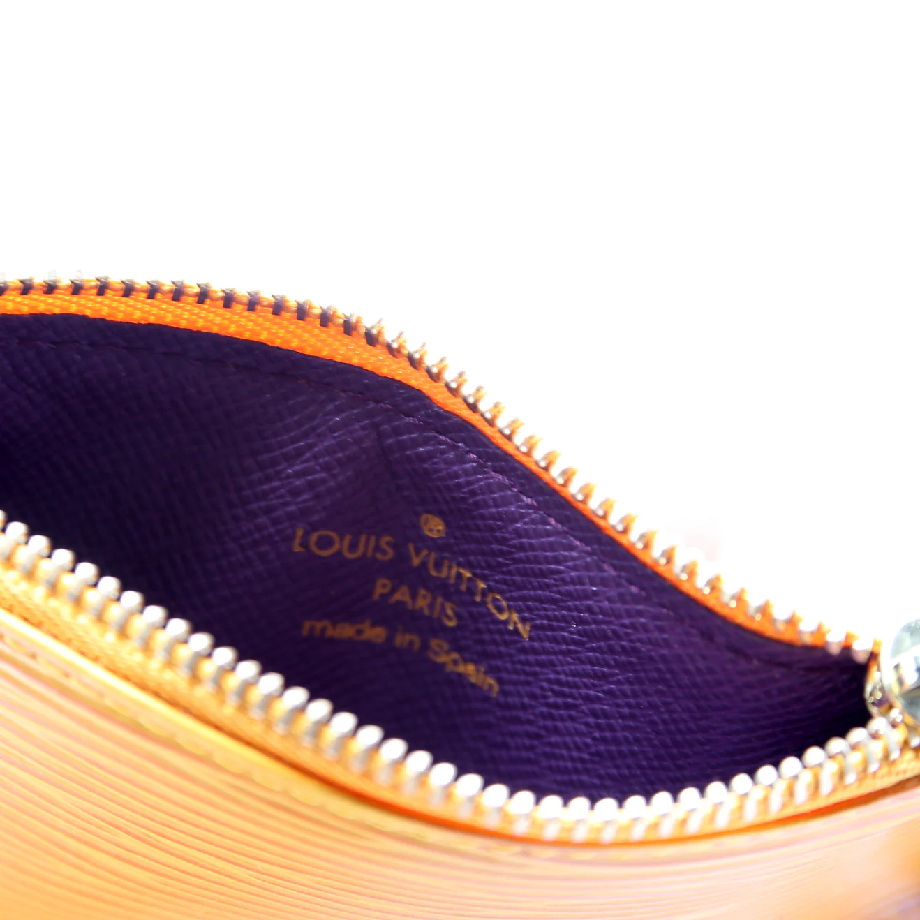 Pochette Cles Epi Yellow - Image 8