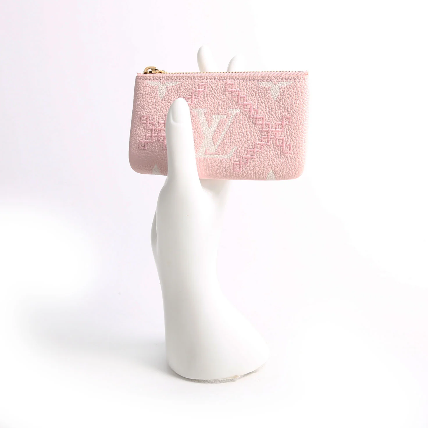 Pochette Cles Giant Broderies Empreinte Pink - Image 12