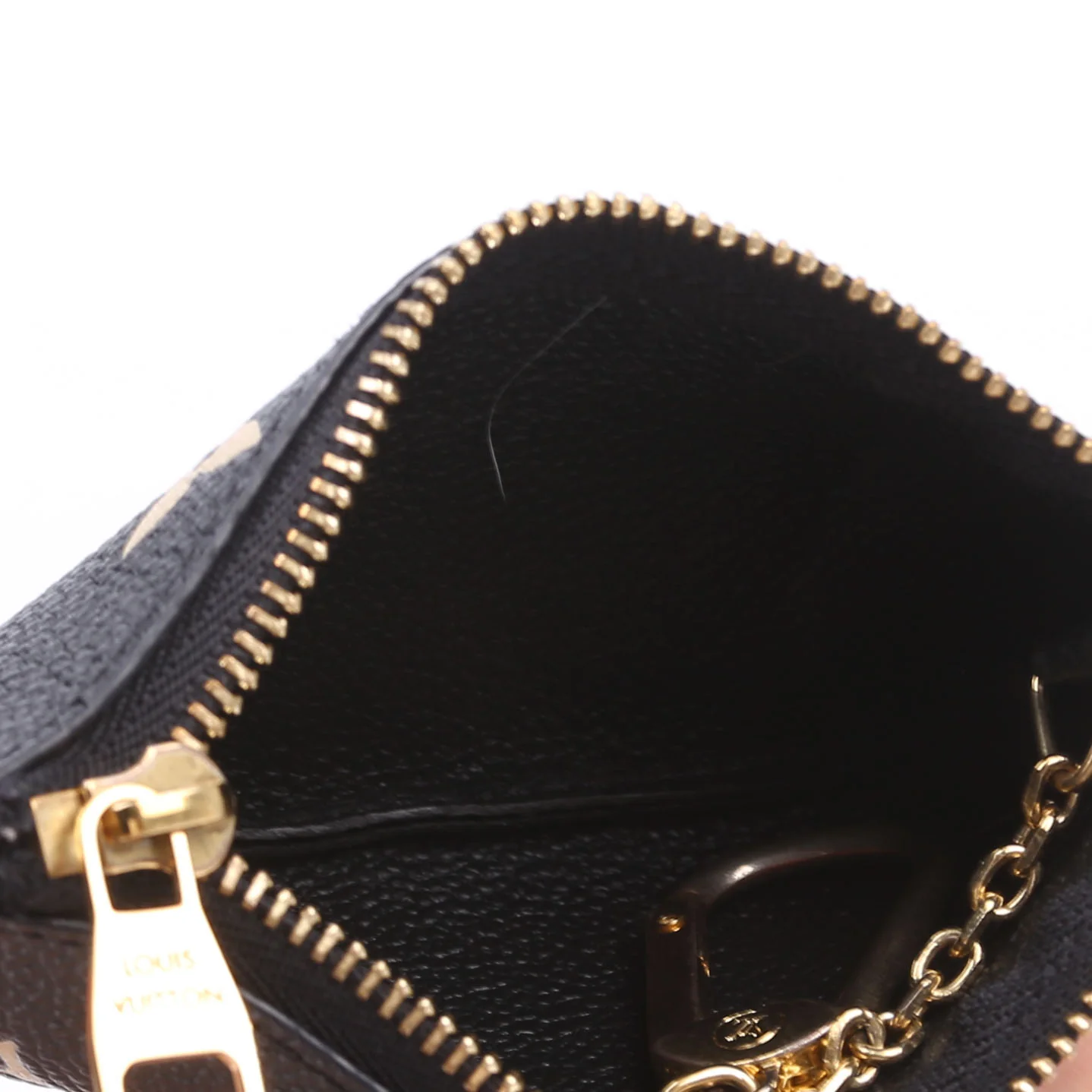 Pochette Cles NM Bicolor Empreinte Black/Beige - Image 11