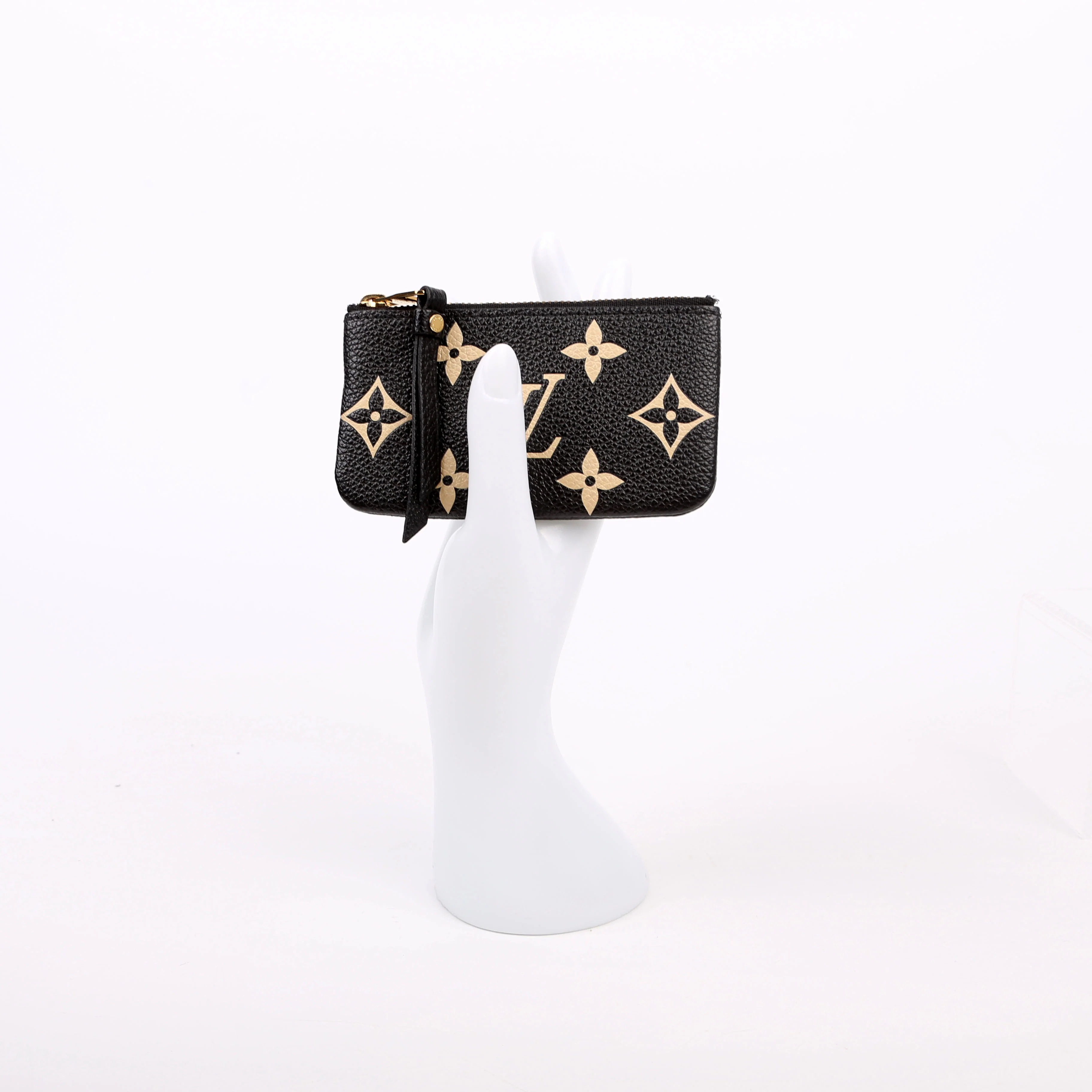 Pochette Cles NM Bicolor Empreinte Black/Beige - Image 12