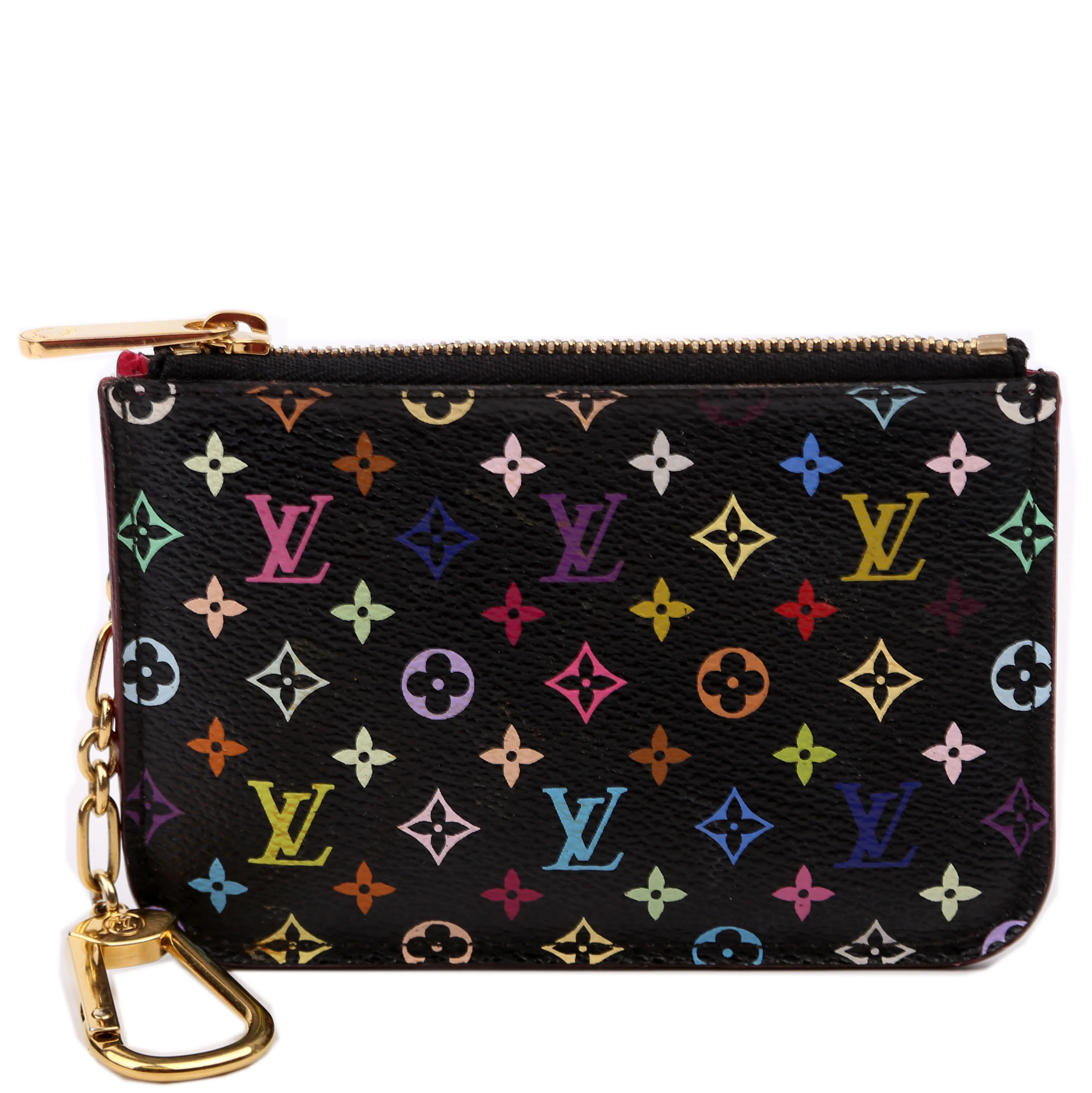 Pochette Cles NM Multicolor Monogram Black