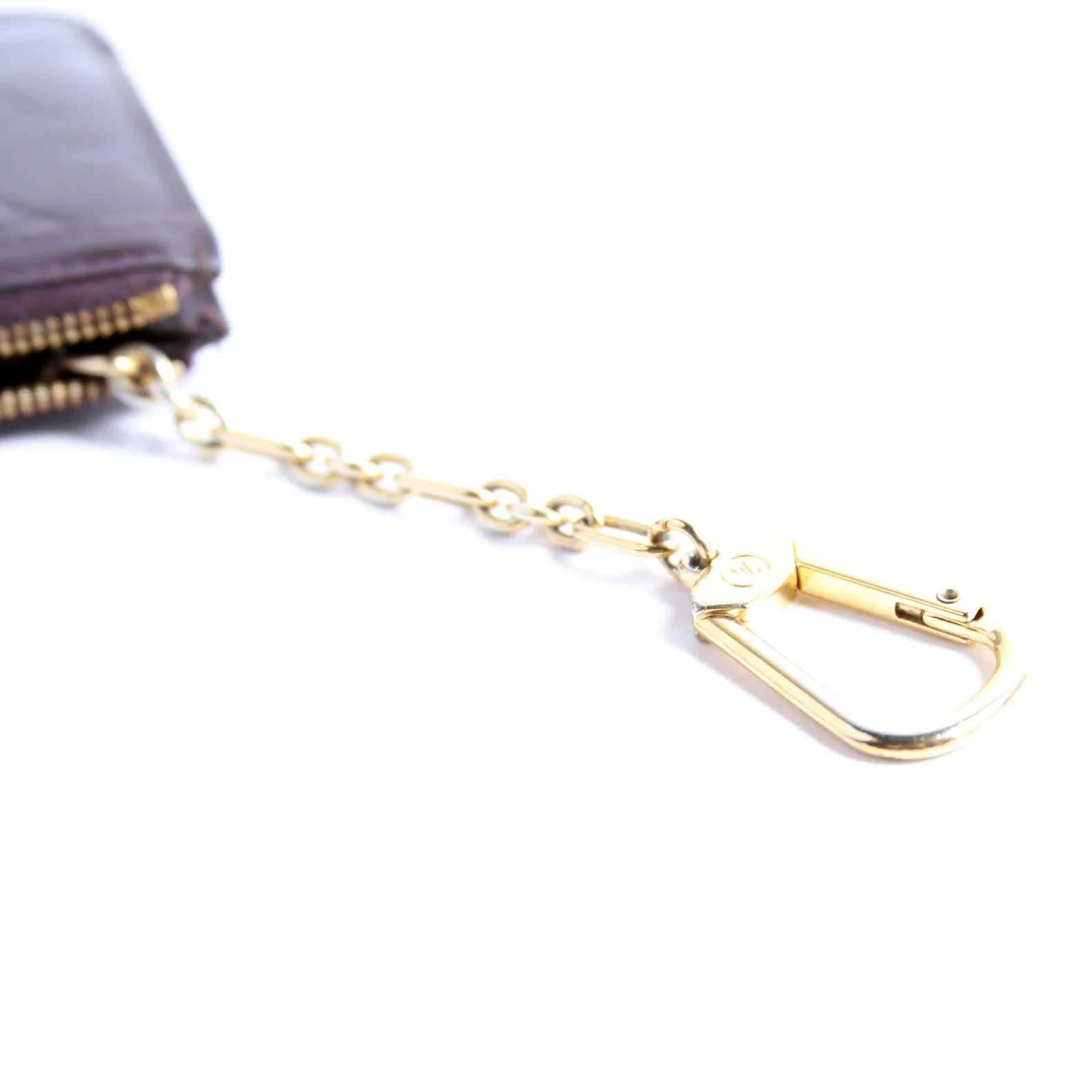 Pochette Cles Vernis Burgundy - Image 11