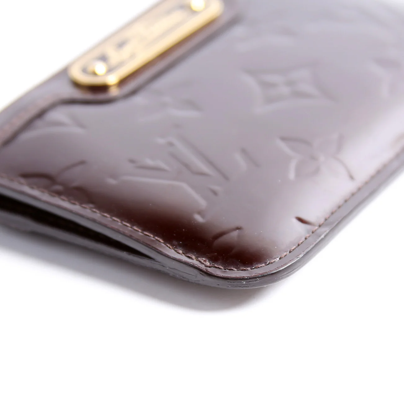 Pochette Cles Vernis Burgundy - Image 6