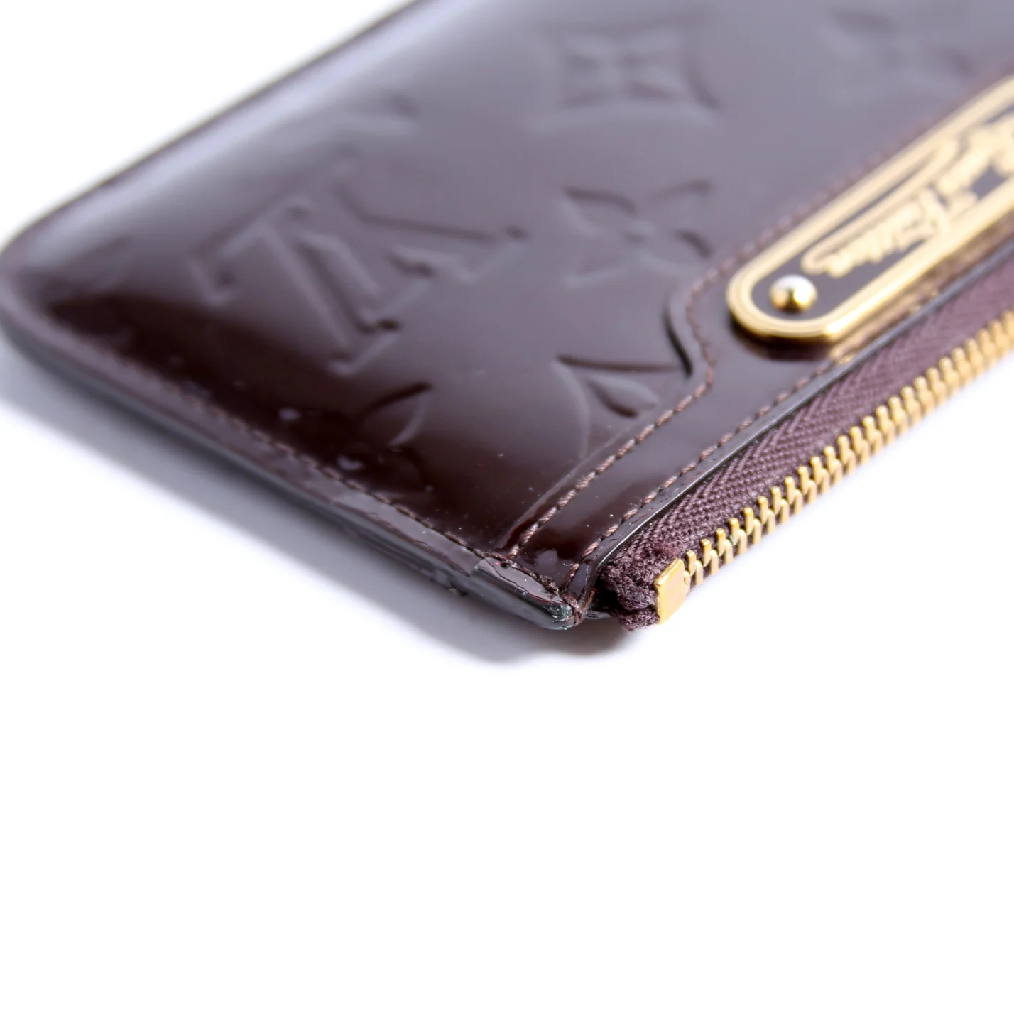 Pochette Cles Vernis Burgundy - Image 8