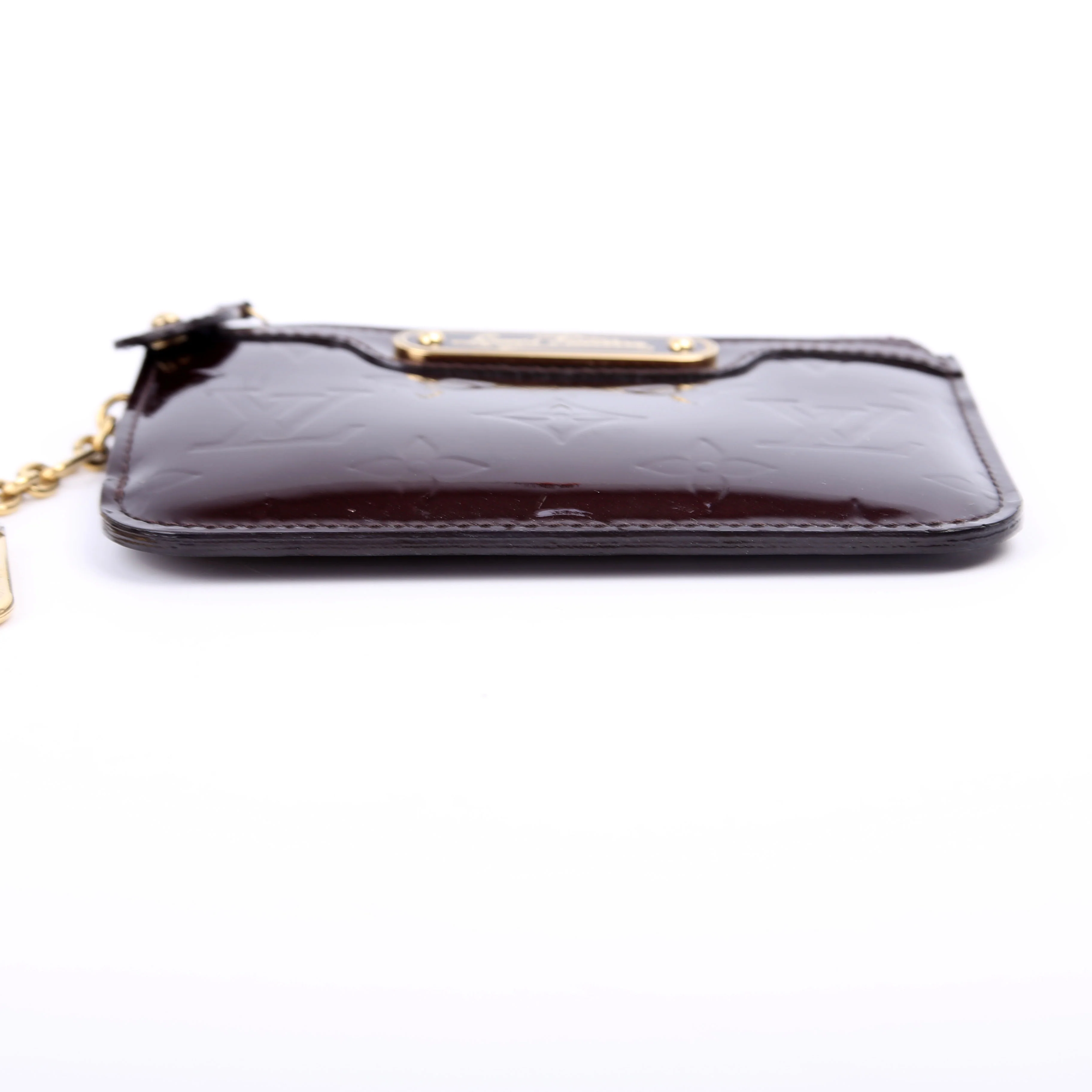 Pochette Cles Vernis Burgundy - Image 5