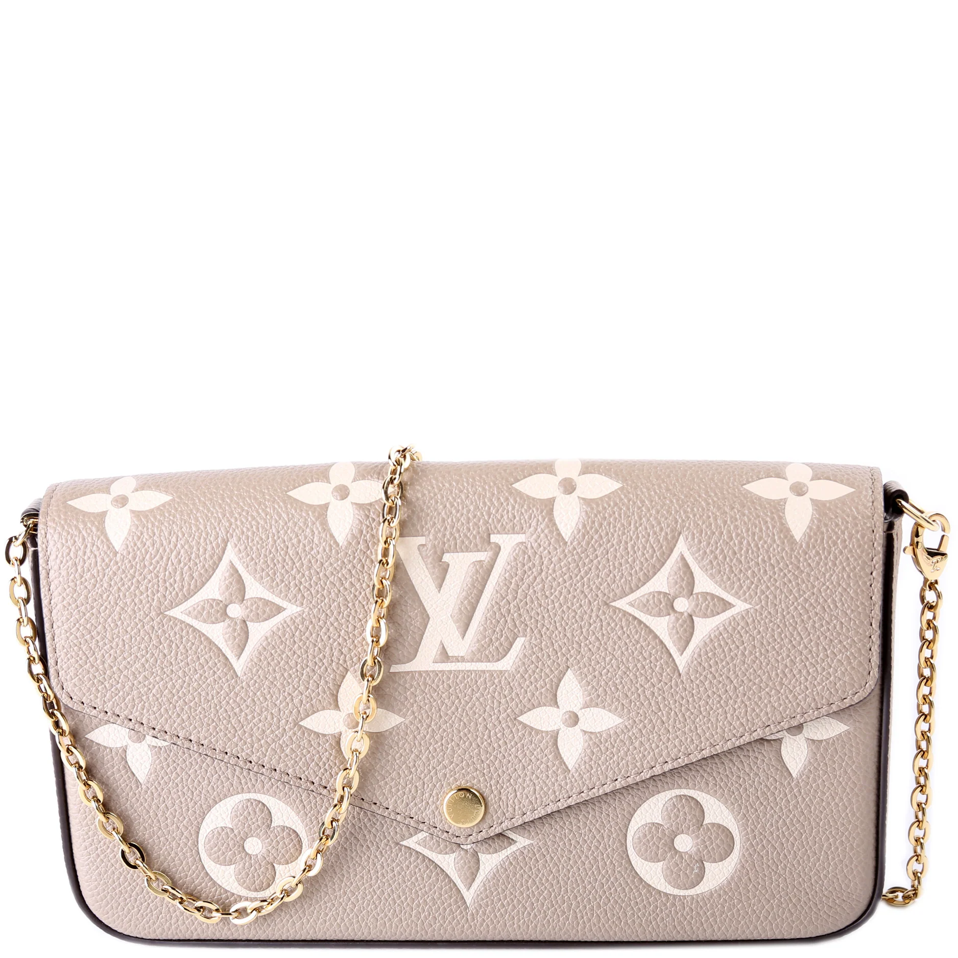 Pochette Felicie Bicolor Empreinte