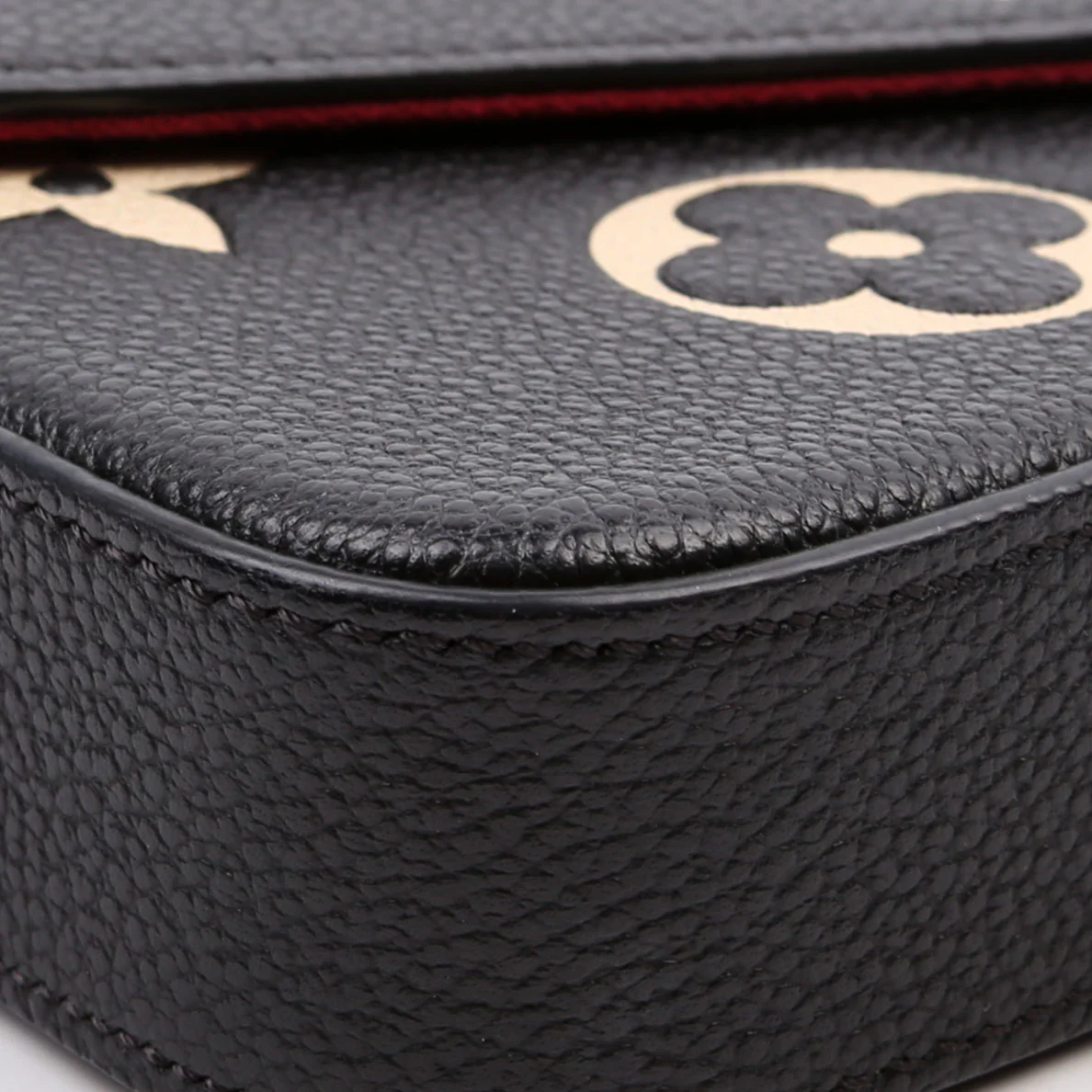 Pochette Felicie Bicolor Empreinte Black/Beige - Image 5