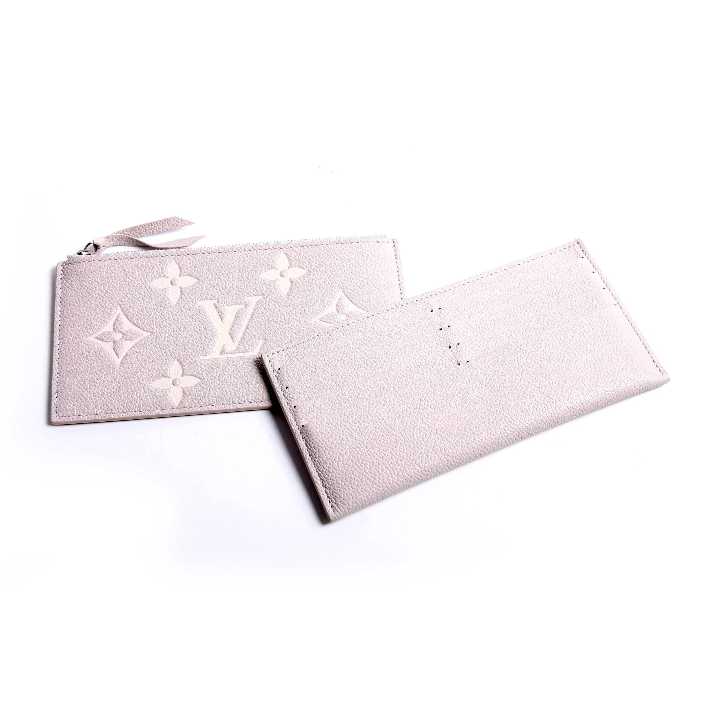 Pochette Felicie Bicolor Empreinte Grey/Beige - Image 12