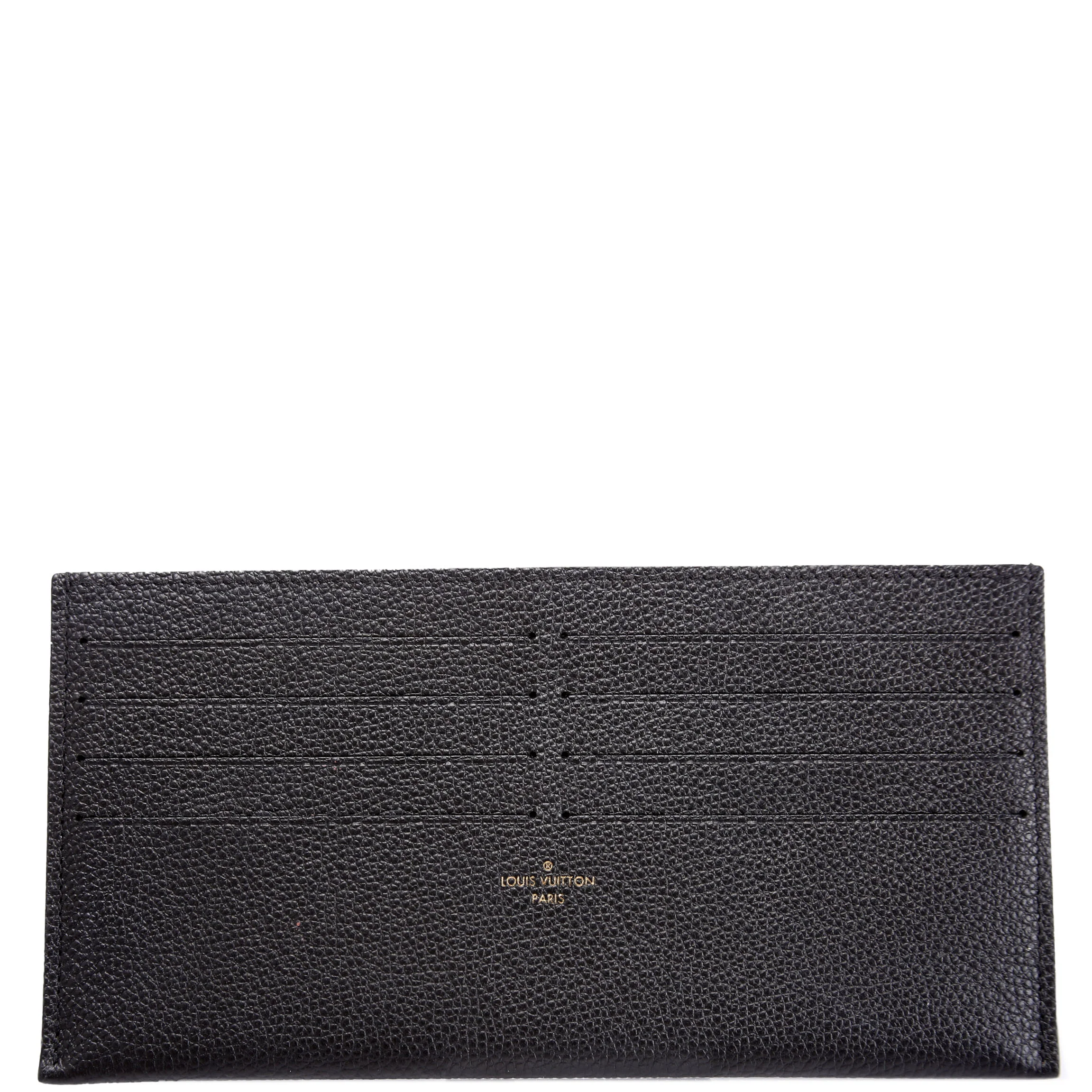 Pochette Felicie Card Insert Only Empreinte Black