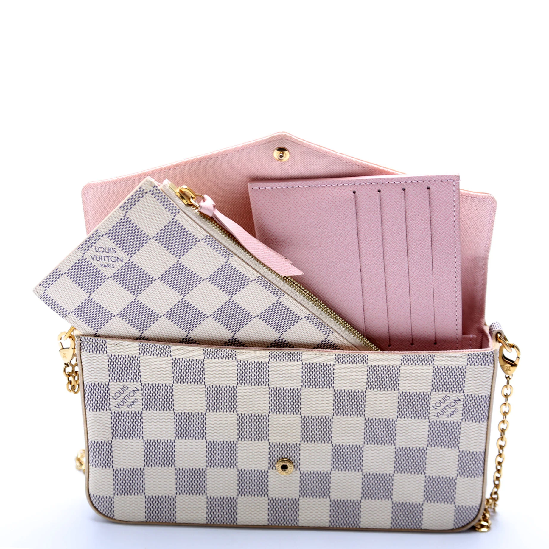 Pochette Felicie Damier Azur - Image 7
