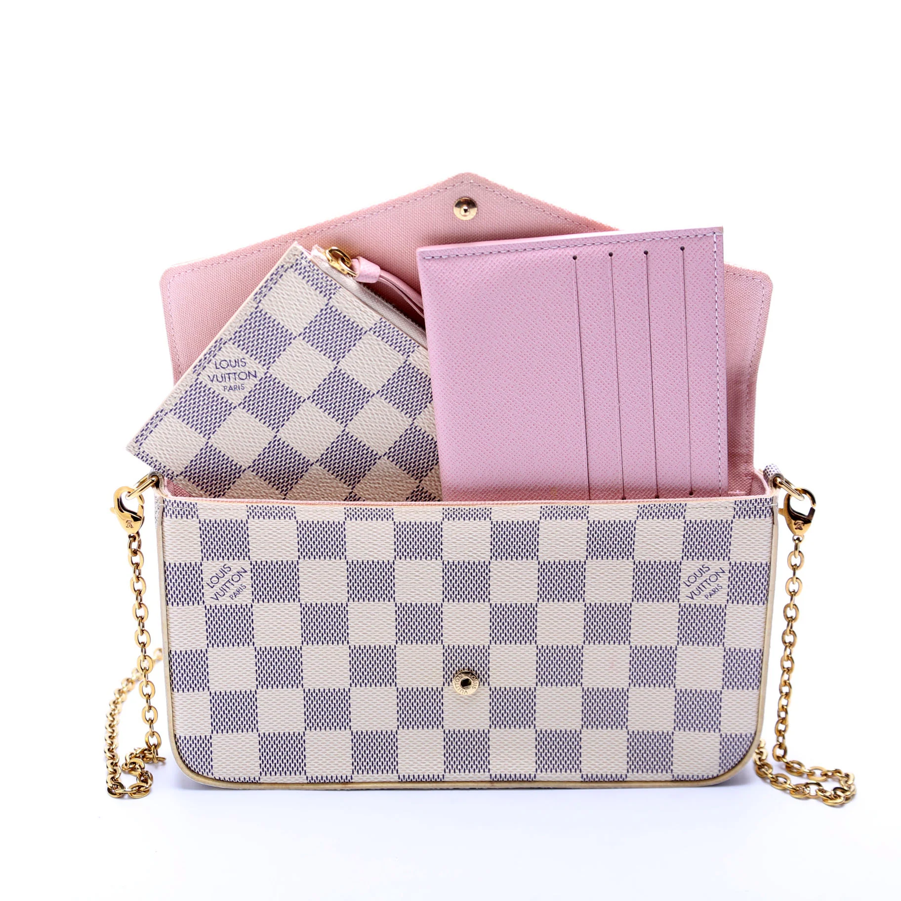 Pochette Felicie Damier Azur - Image 7