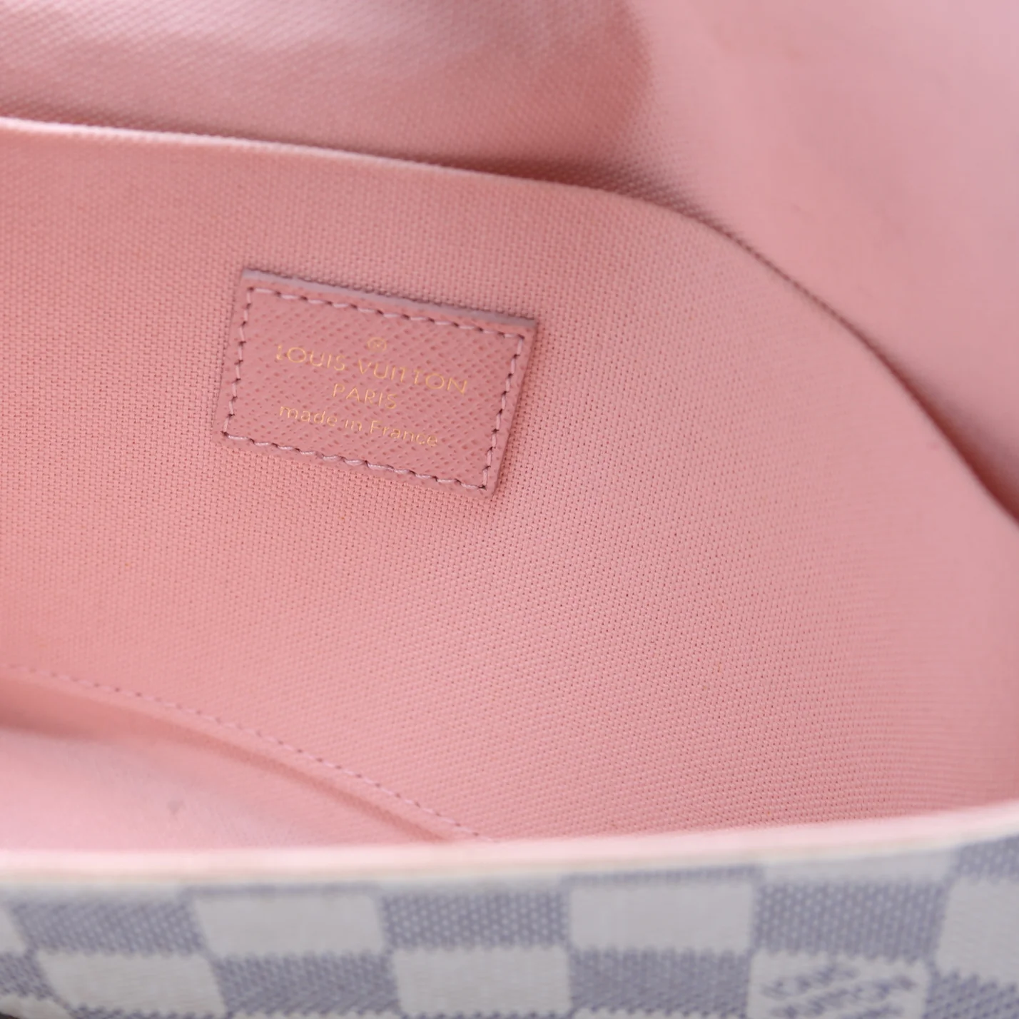 Pochette Felicie Damier Azure Pink - Image 8