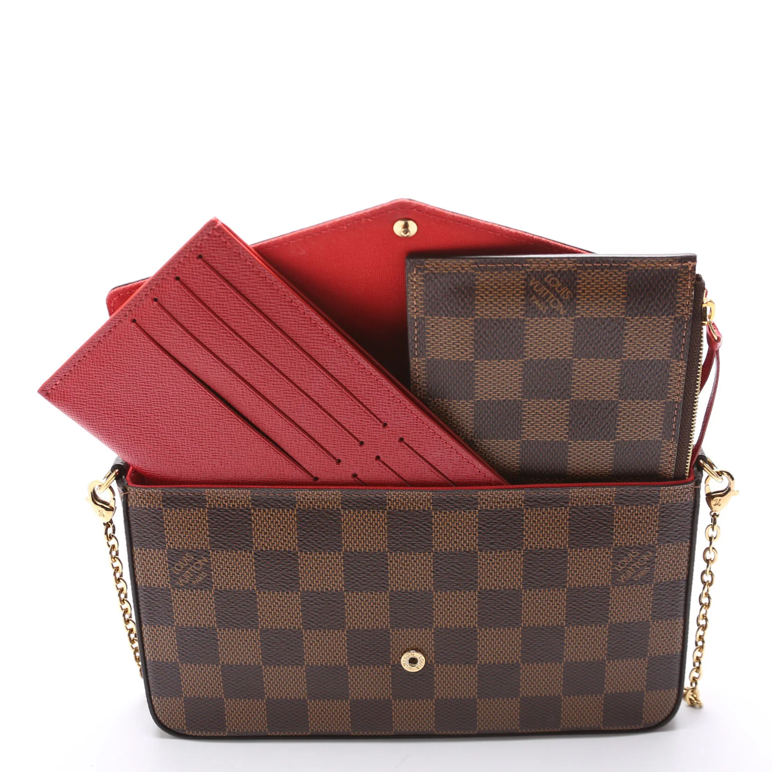 Pochette Felicie Damier Ebene - Image 7