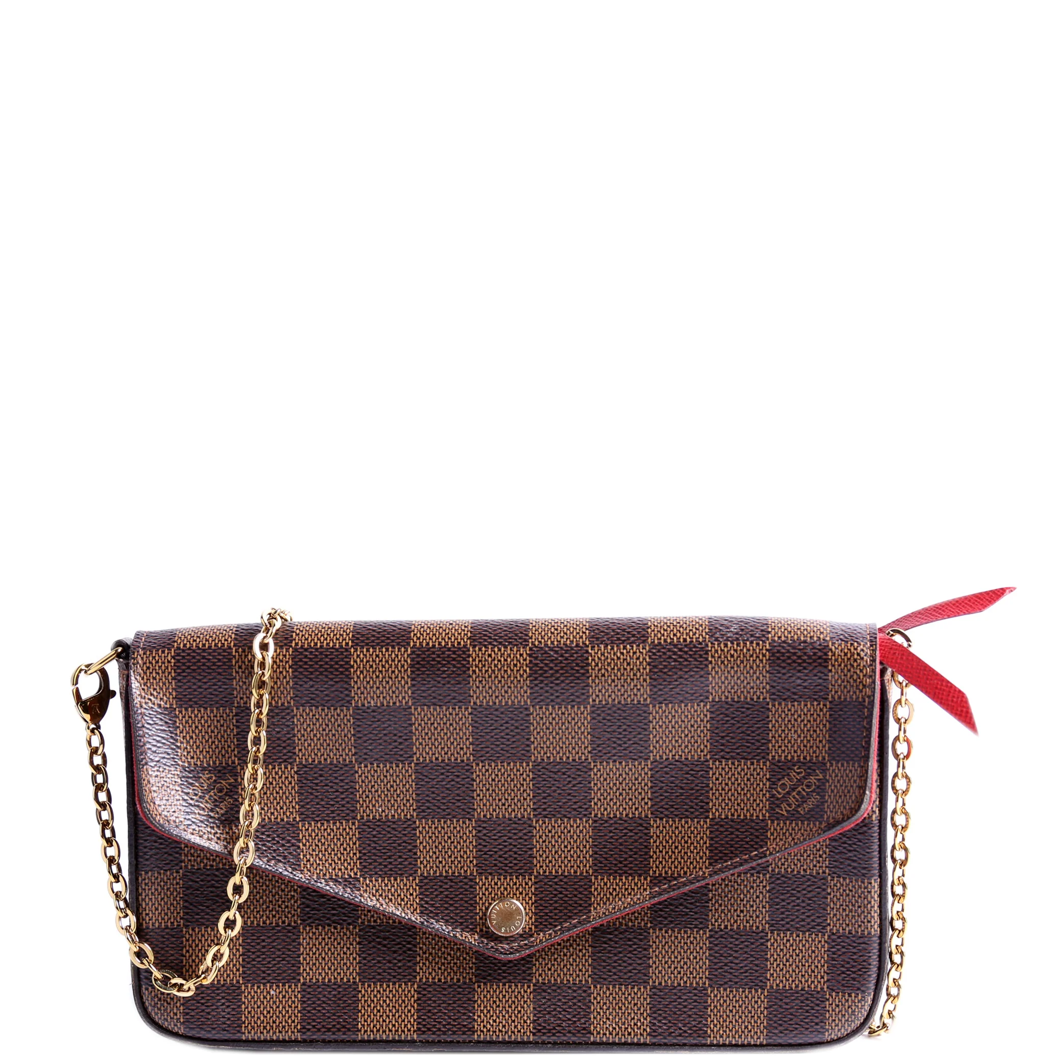 Pochette Felicie Damier Ebene