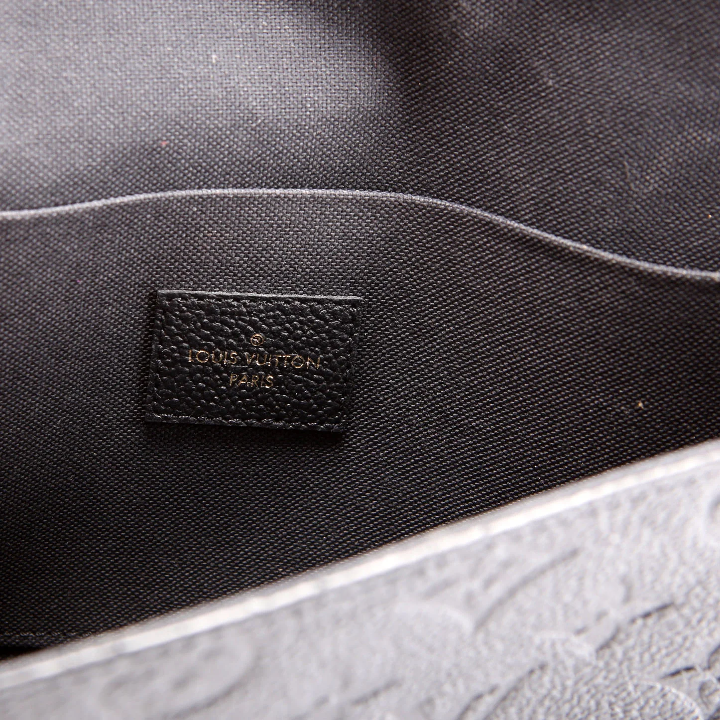 Pochette Felicie Empreinte Black - Image 8