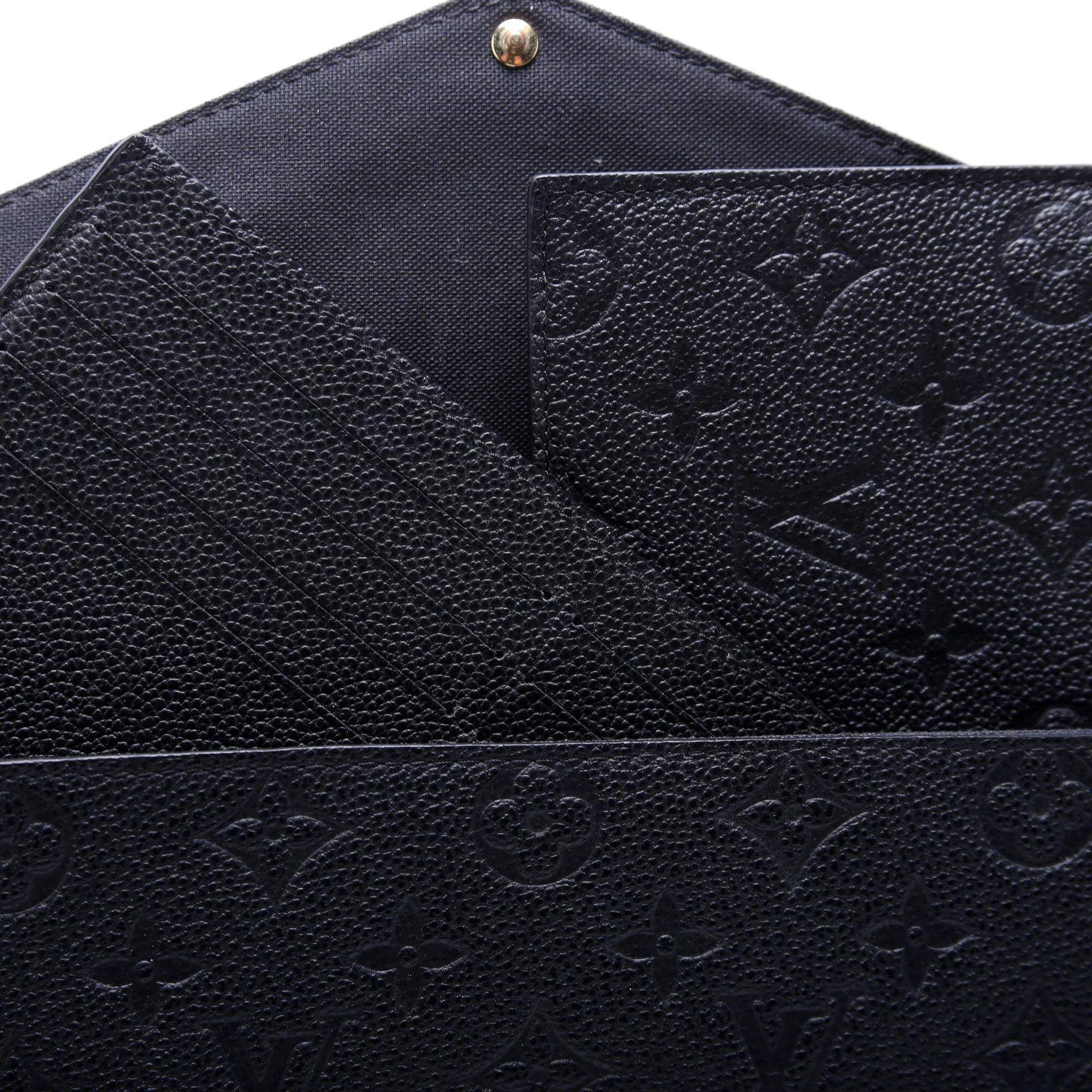 Pochette Felicie Empreinte Black - Image 7