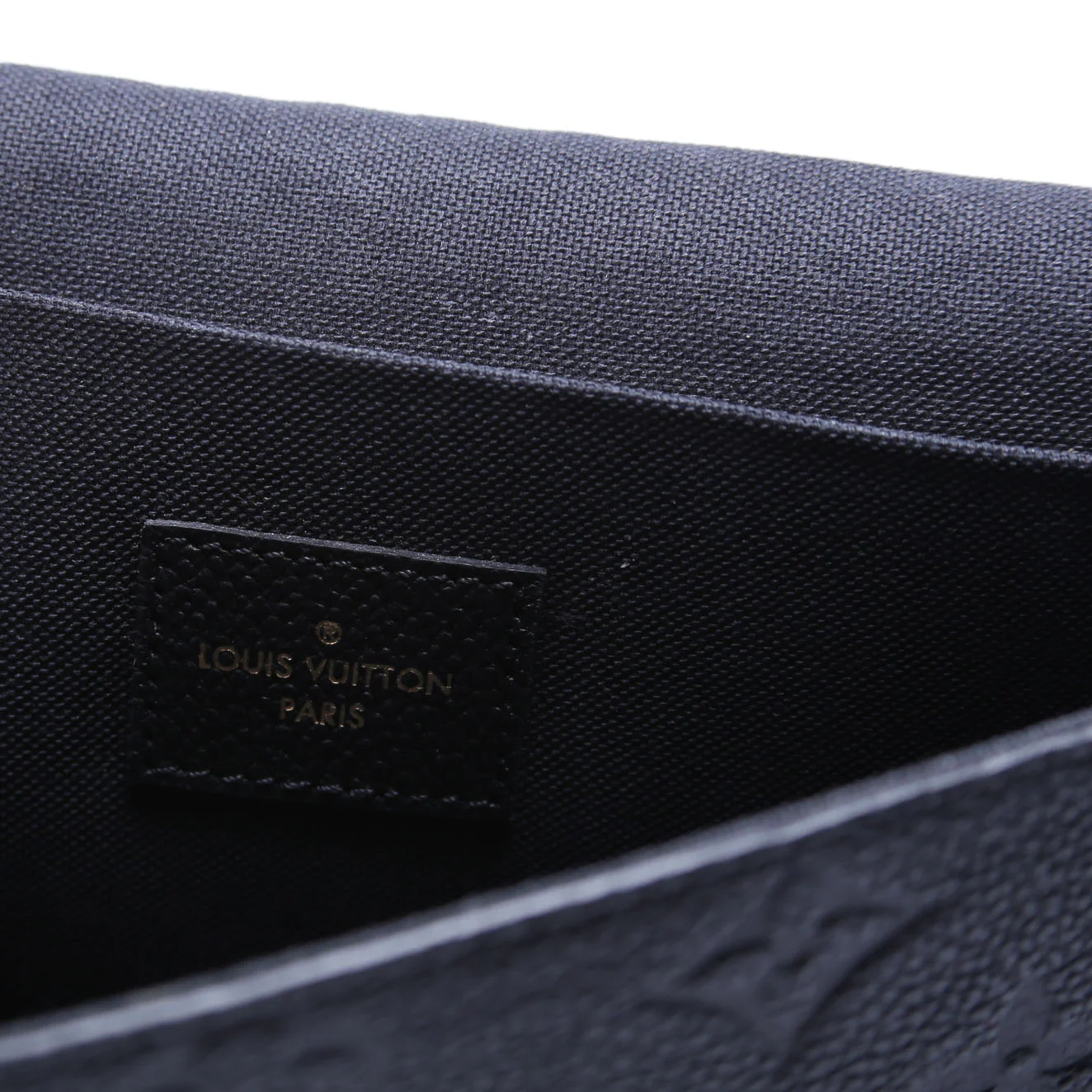 Pochette Felicie Empreinte Black - Image 8