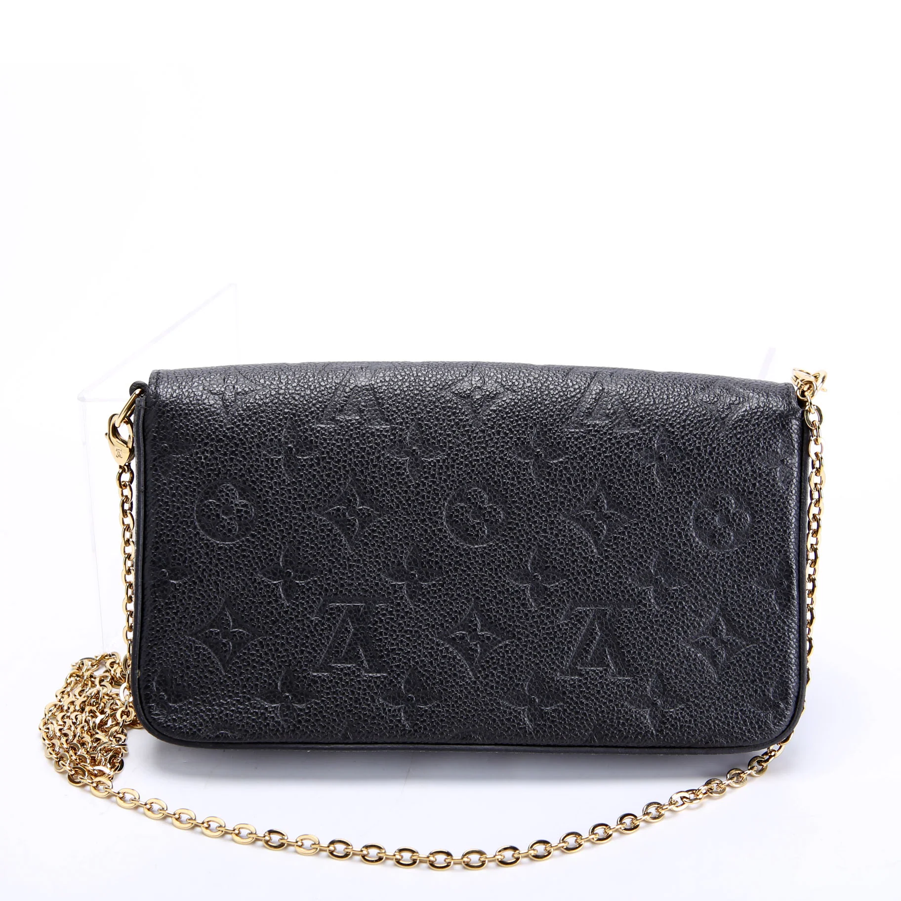Pochette Felicie Empreinte Black/Gold - Image 3
