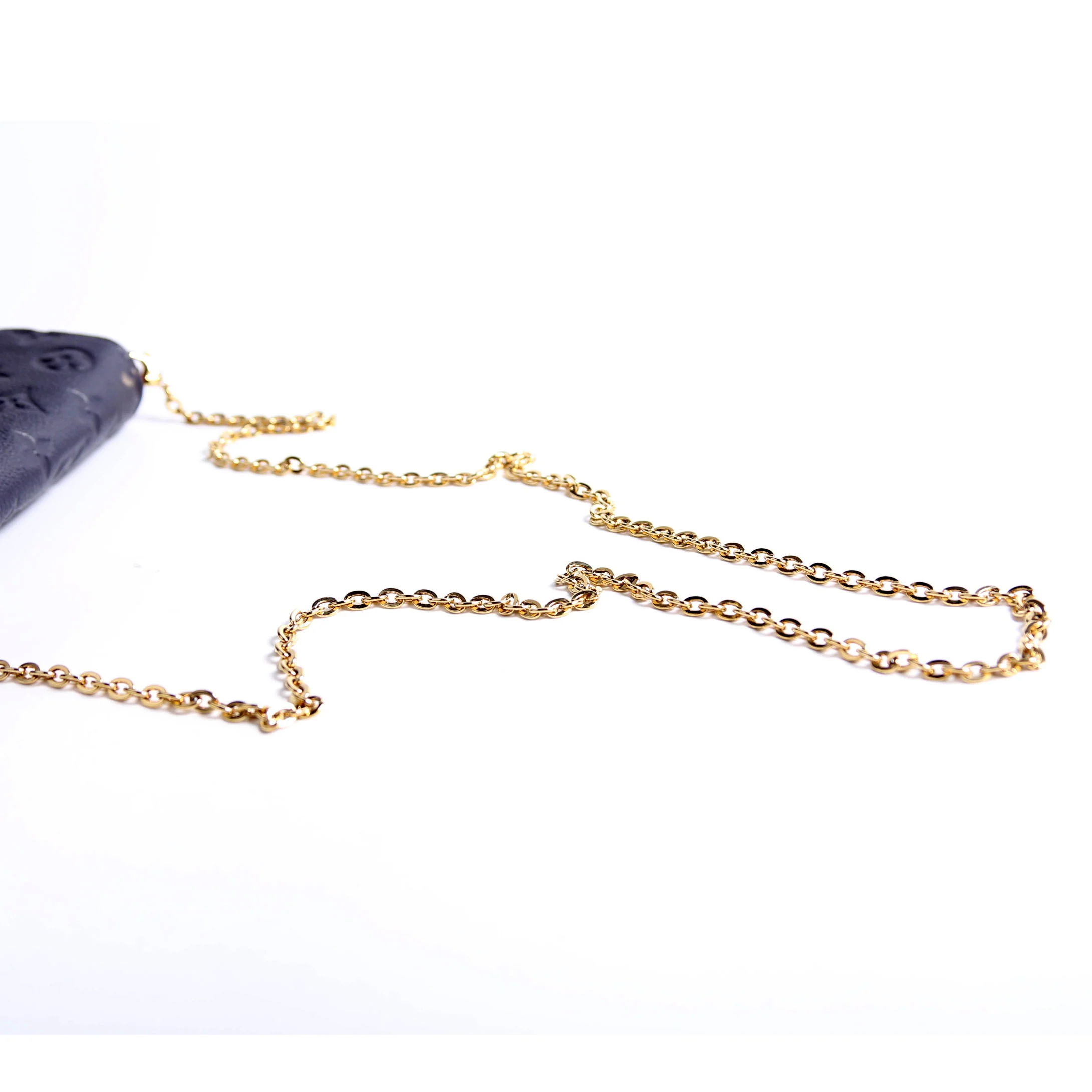 Pochette Felicie Empreinte Navy - Image 11