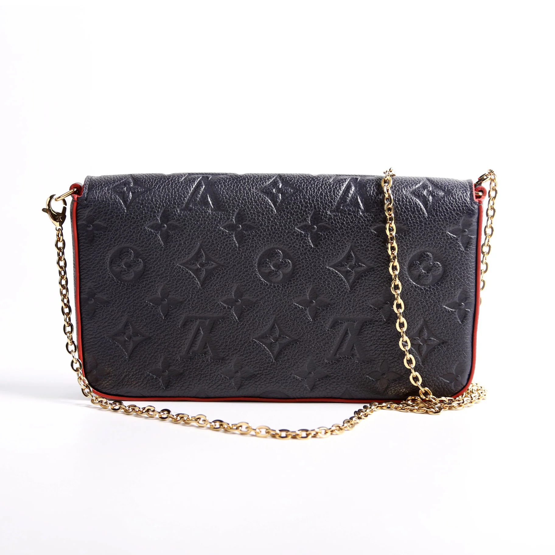 Pochette Felicie Empreinte Navy - Image 2