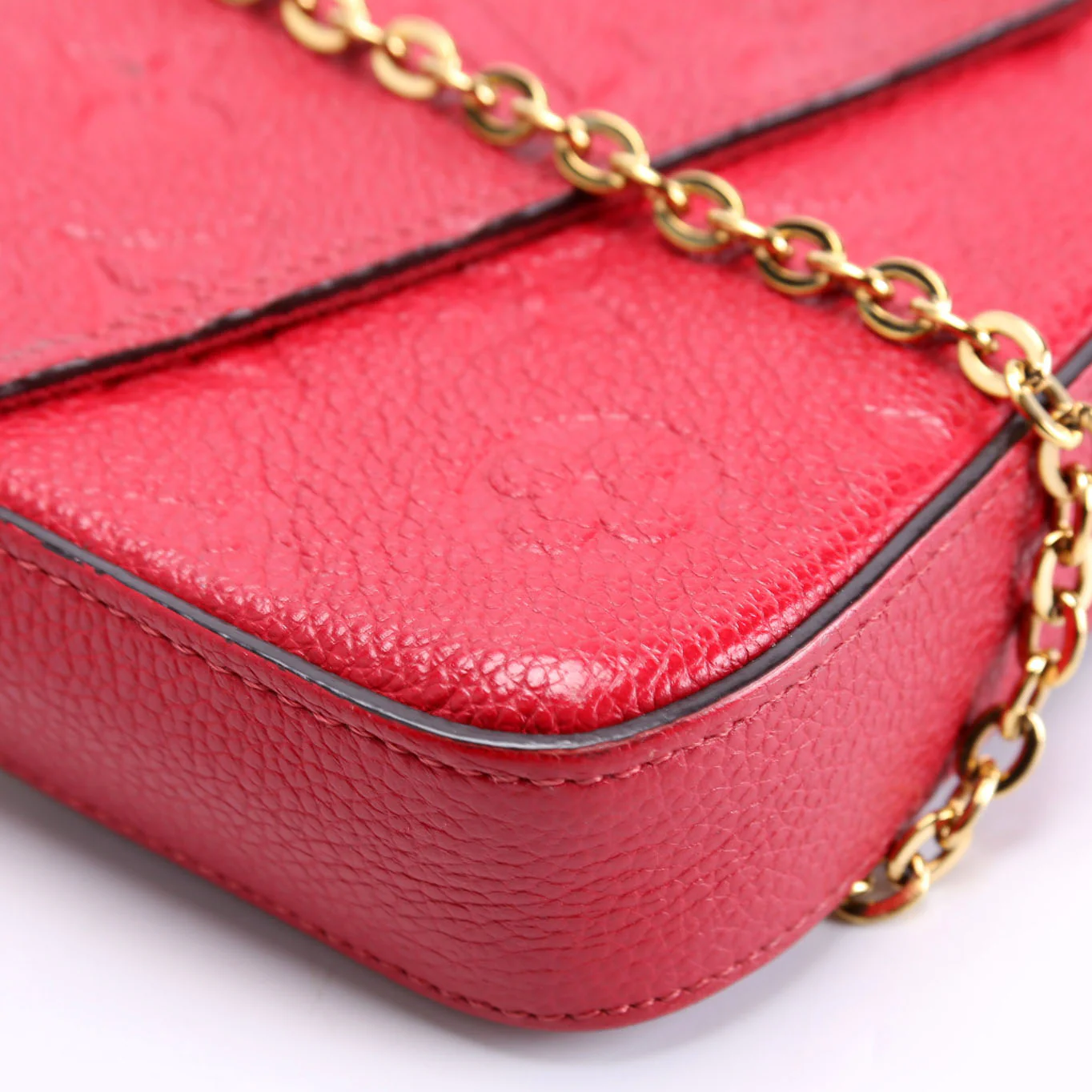 Pochette Felicie Empreinte Red - Image 5