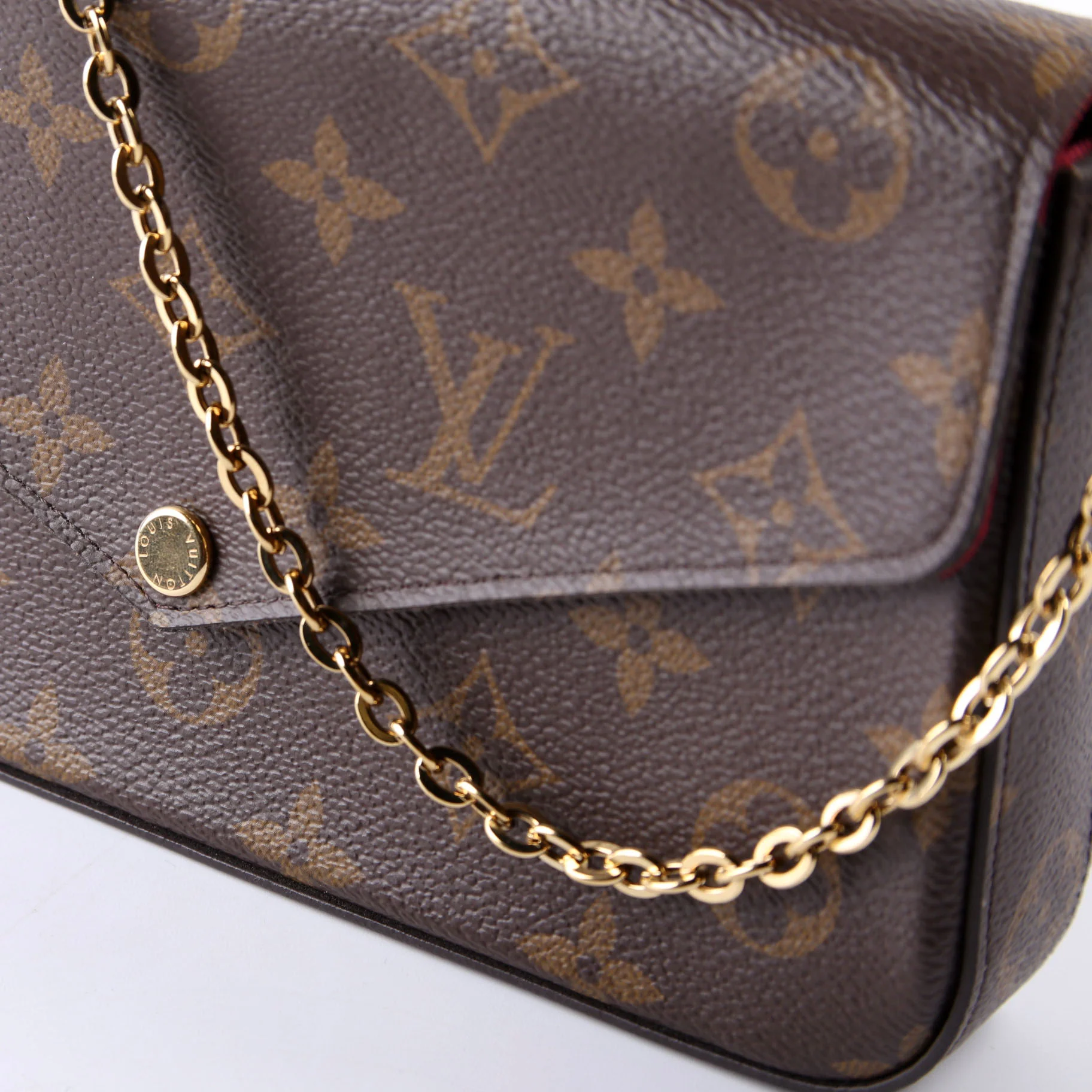 Pochette Felicie Monogram Berry - Image 5