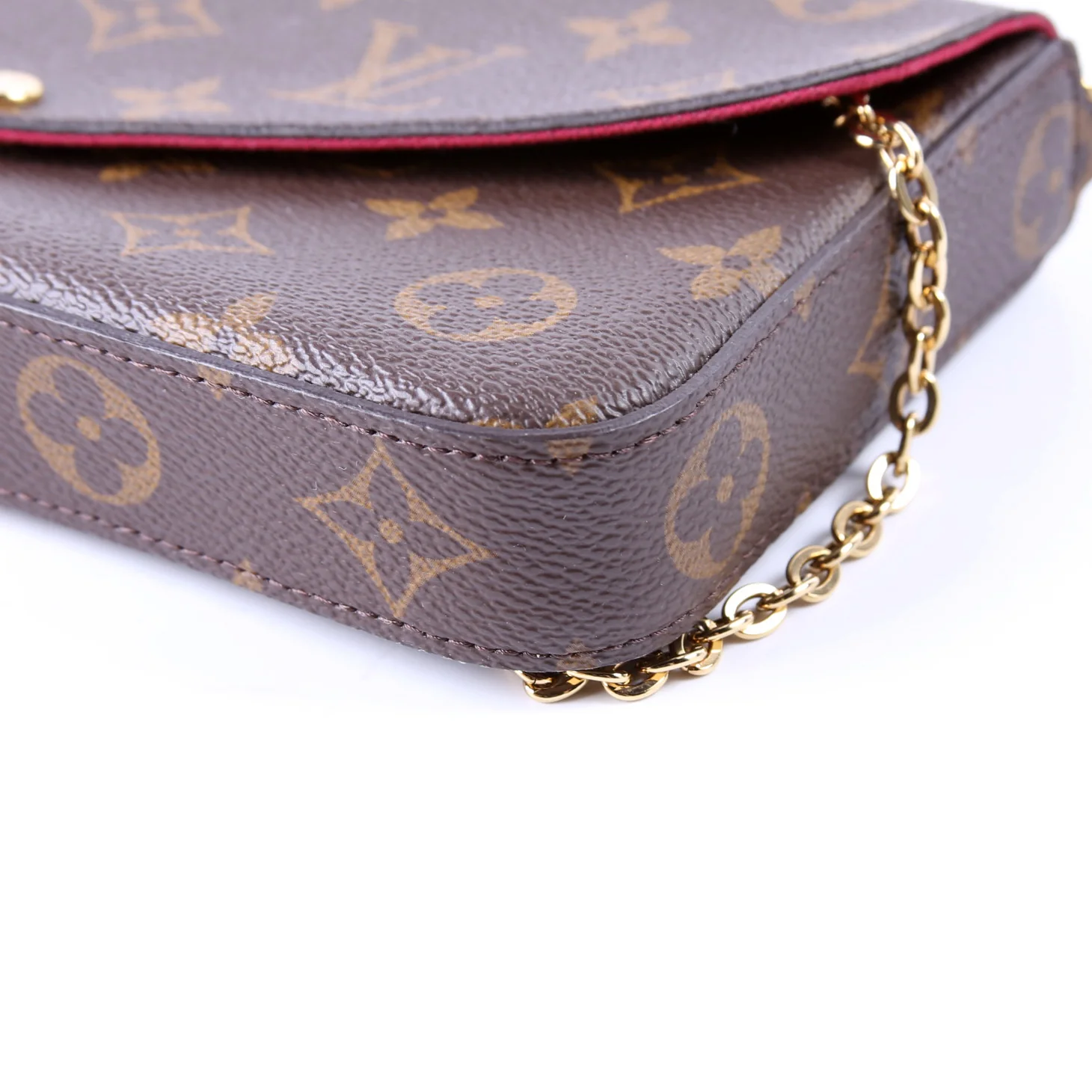 Pochette Felicie Monogram Berry - Image 7